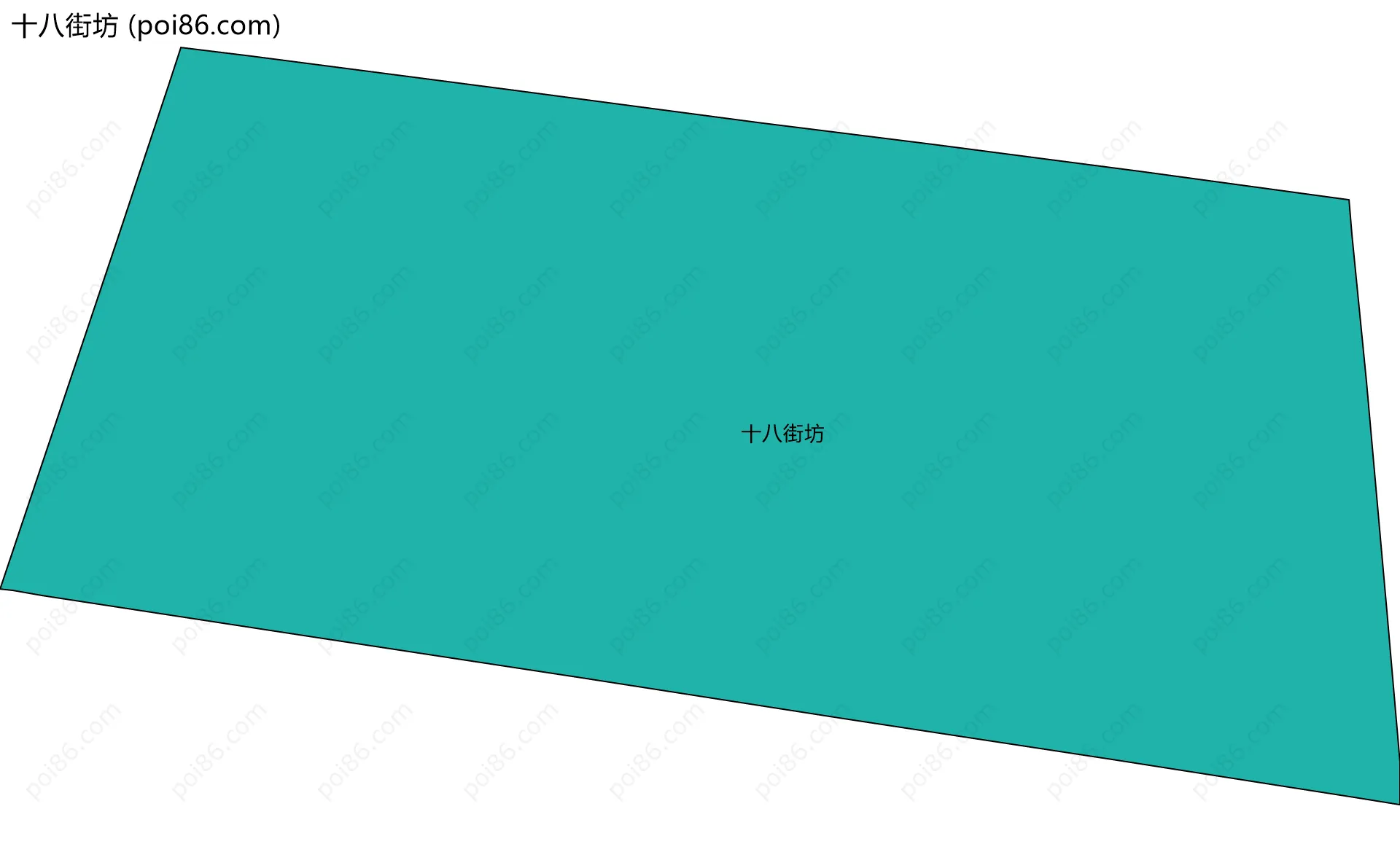 十八街坊边界地图