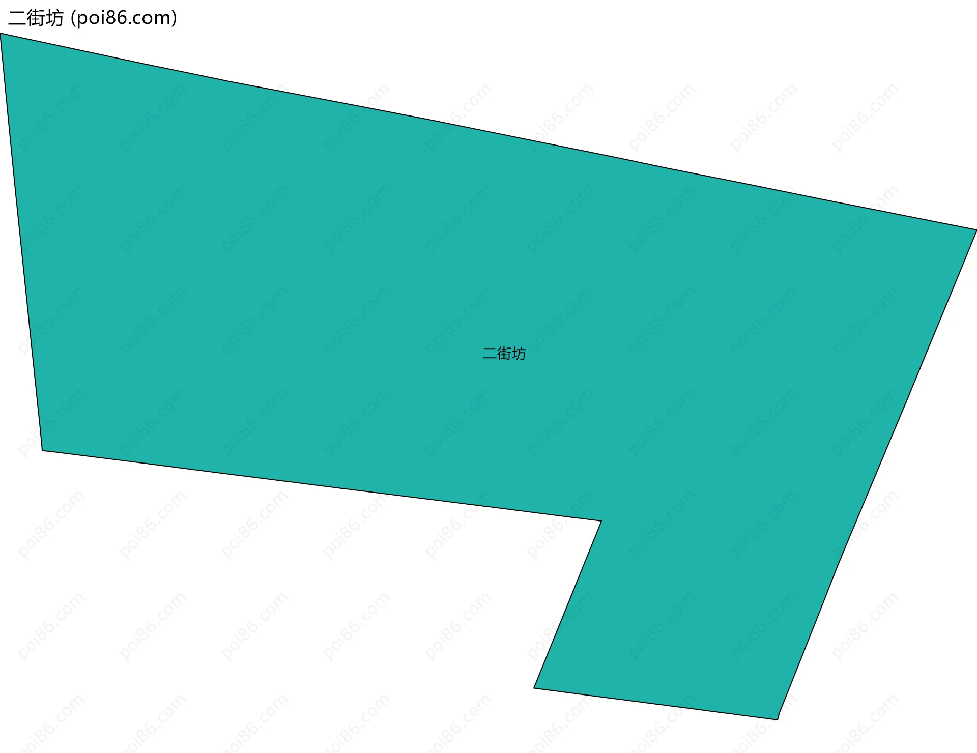 二街坊边界地图