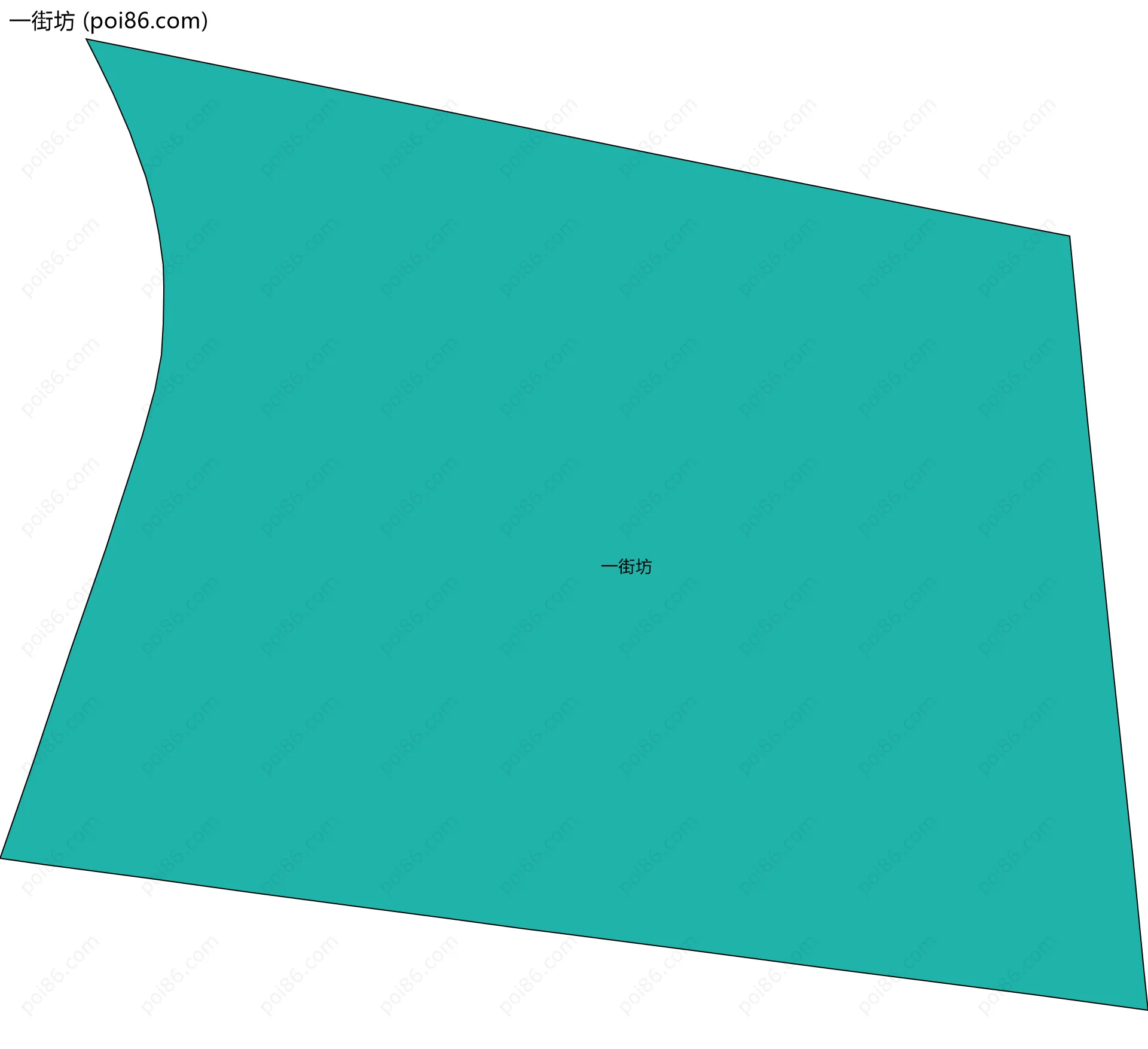一街坊边界地图
