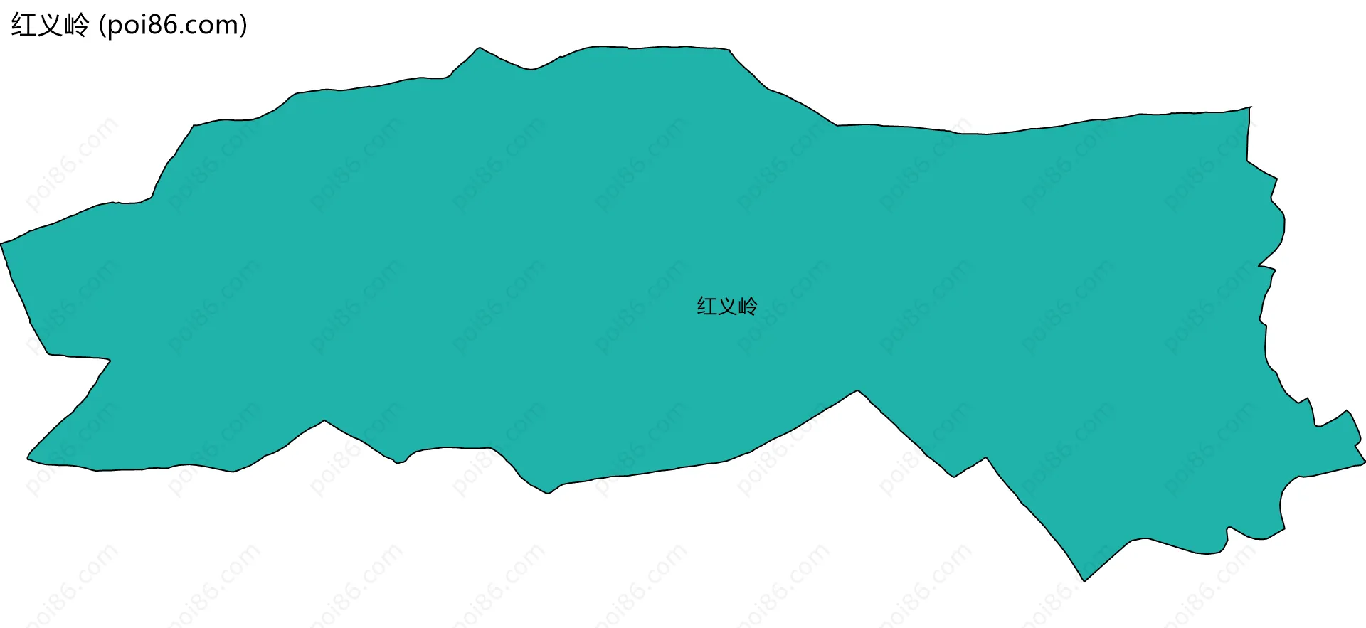 红义岭边界地图