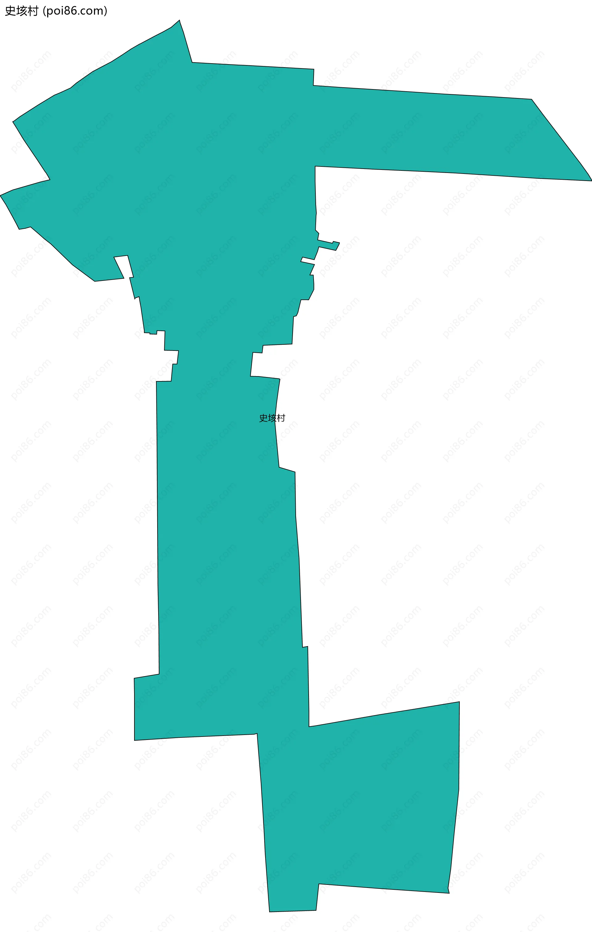 史垓村边界地图