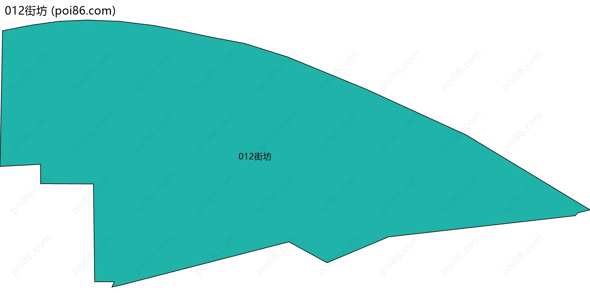 012街坊边界地图