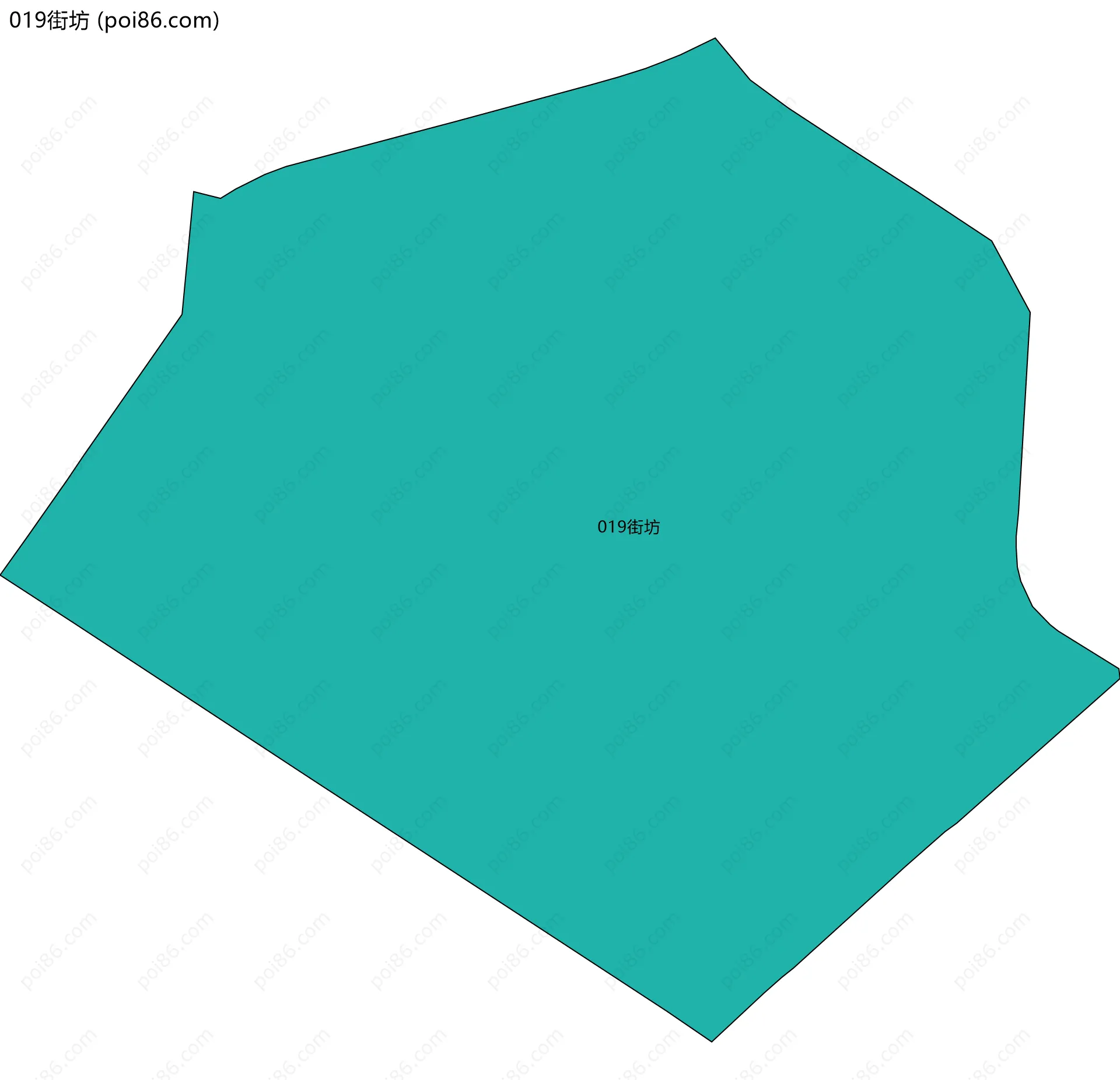 019街坊边界地图