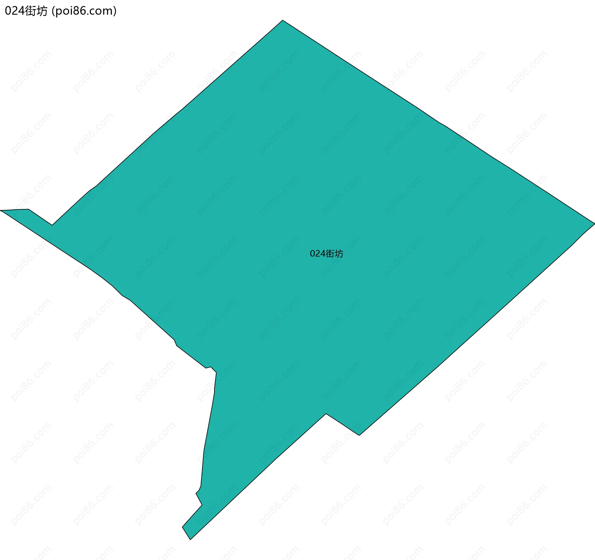 024街坊边界地图