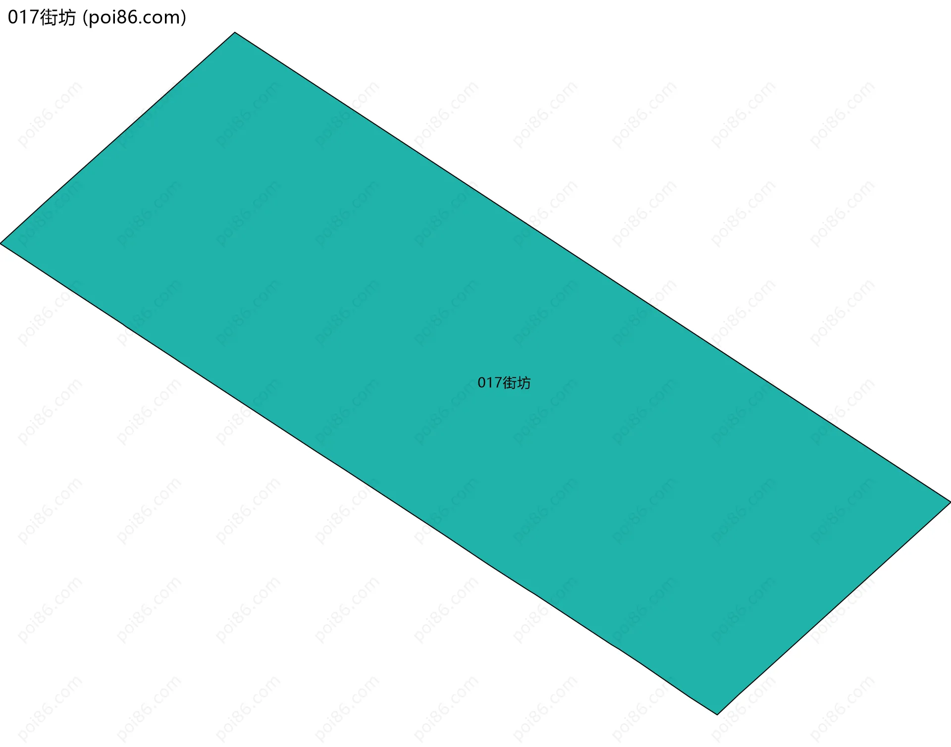 017街坊边界地图