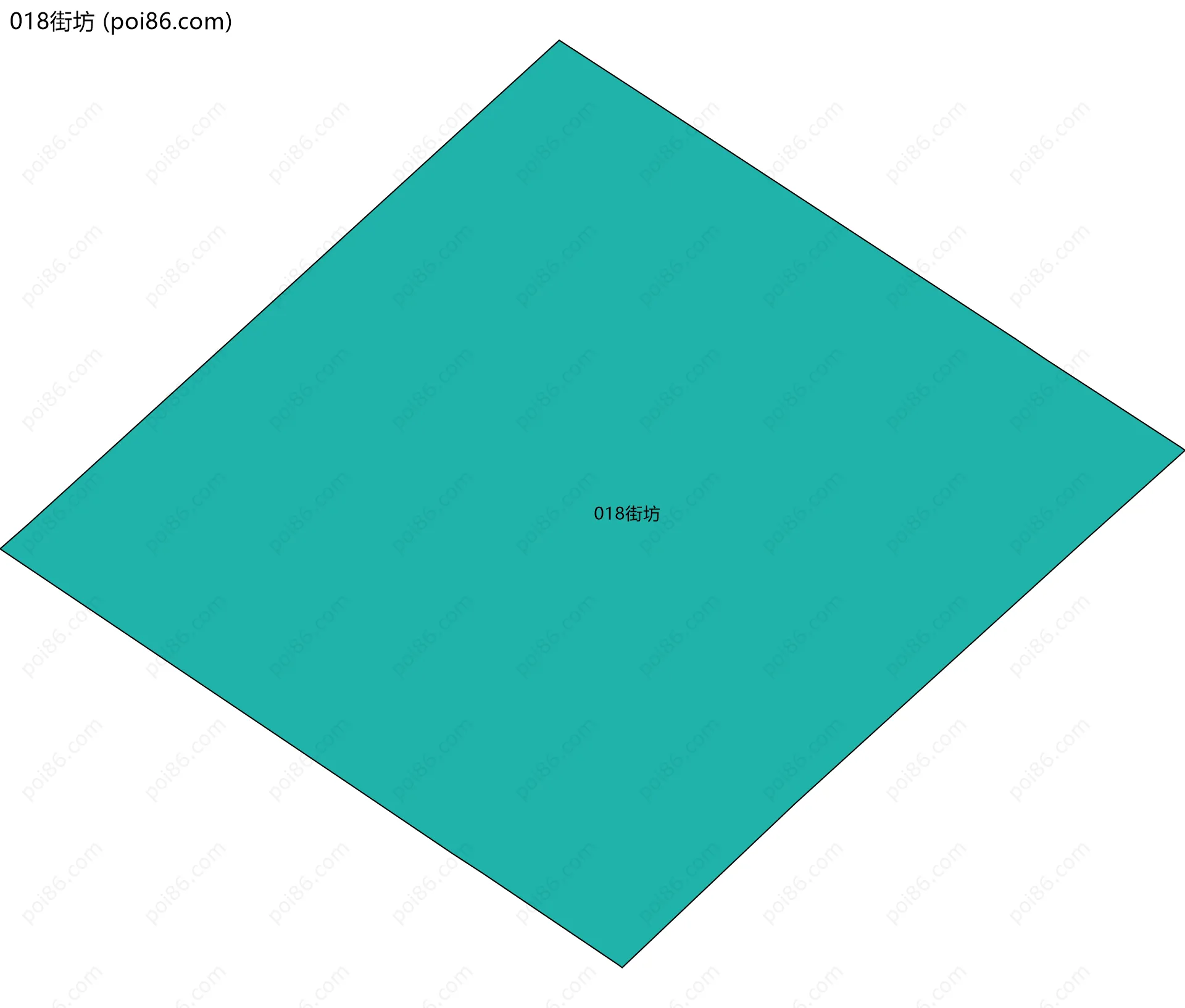 018街坊边界地图