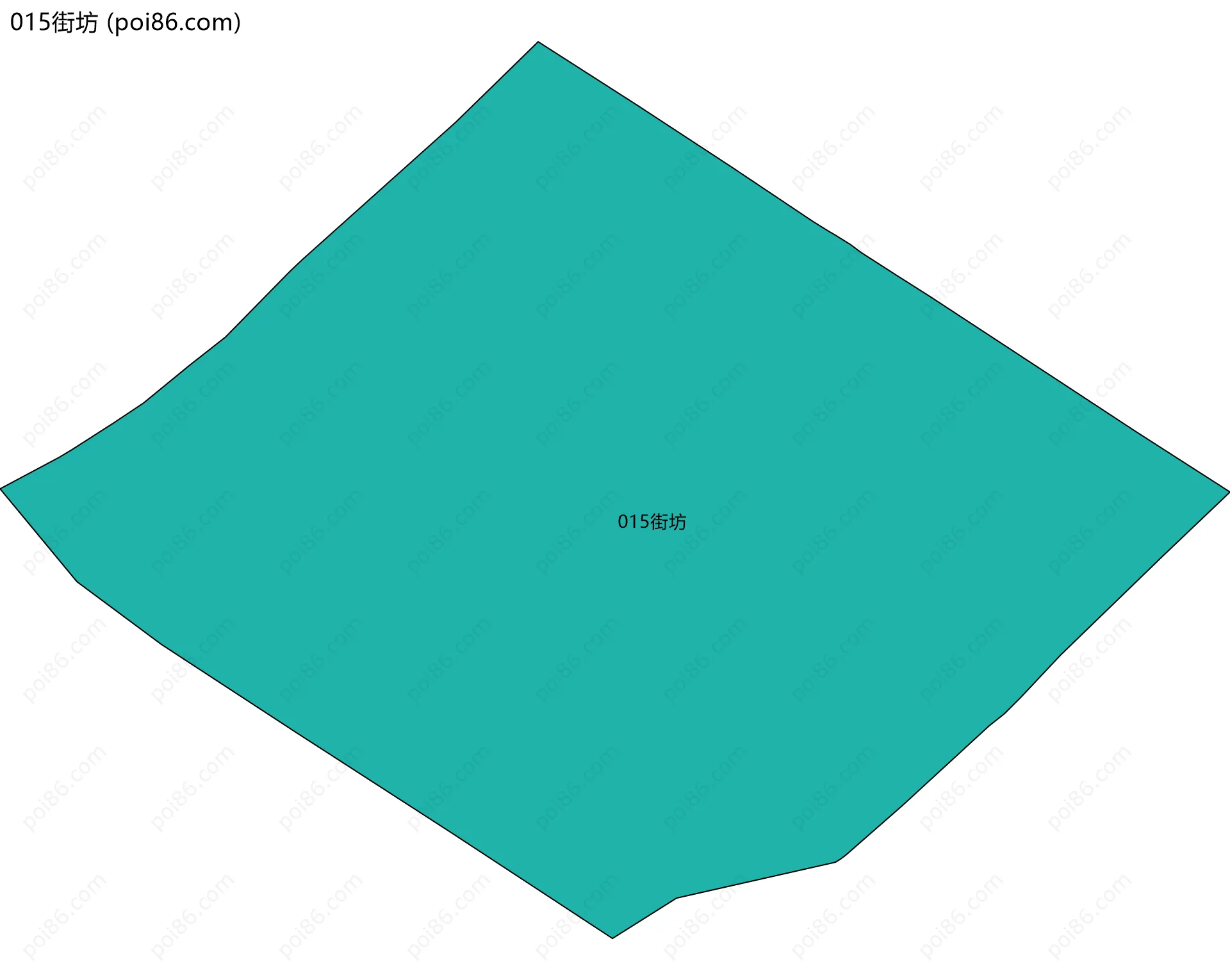 015街坊边界地图