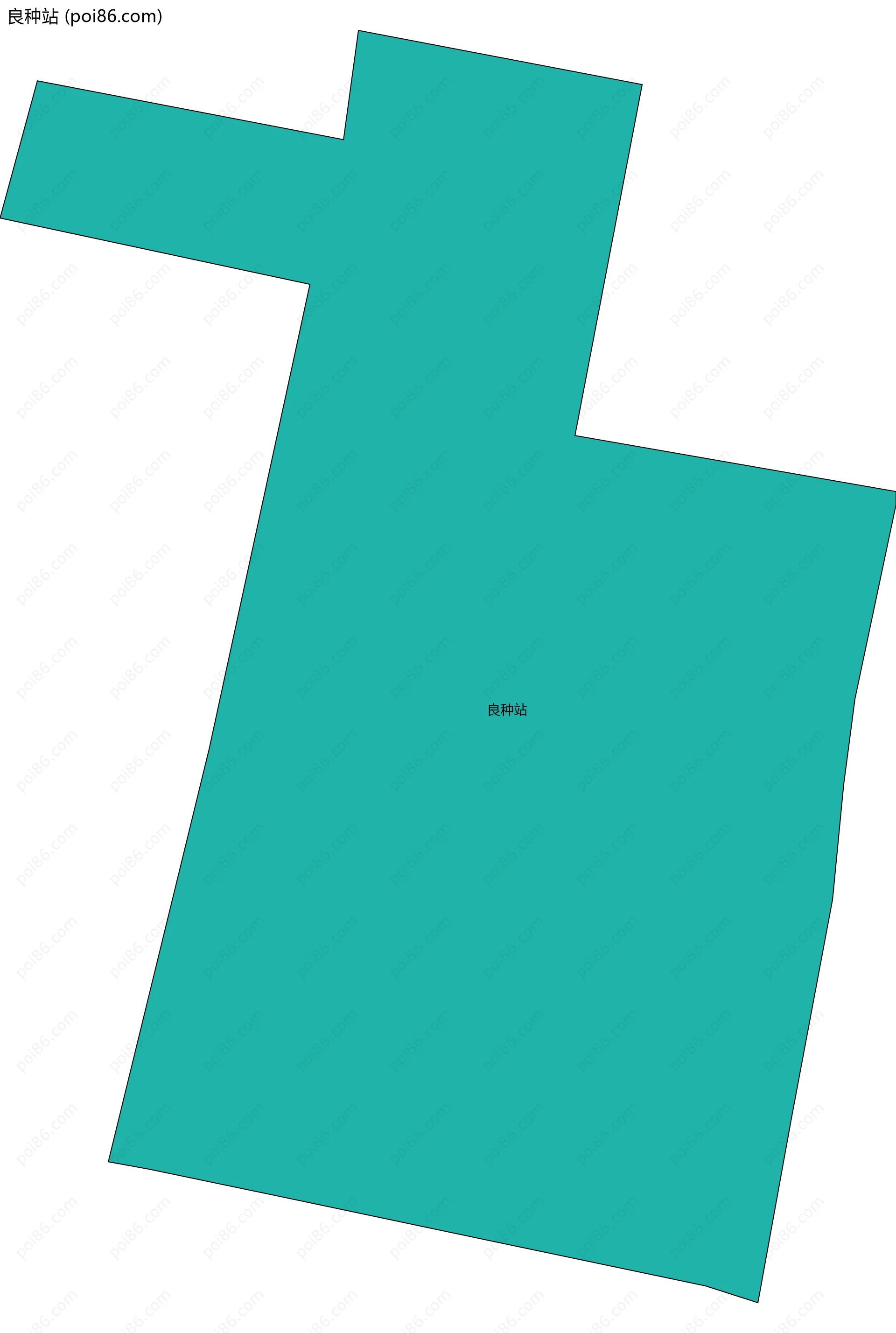 良种站边界地图