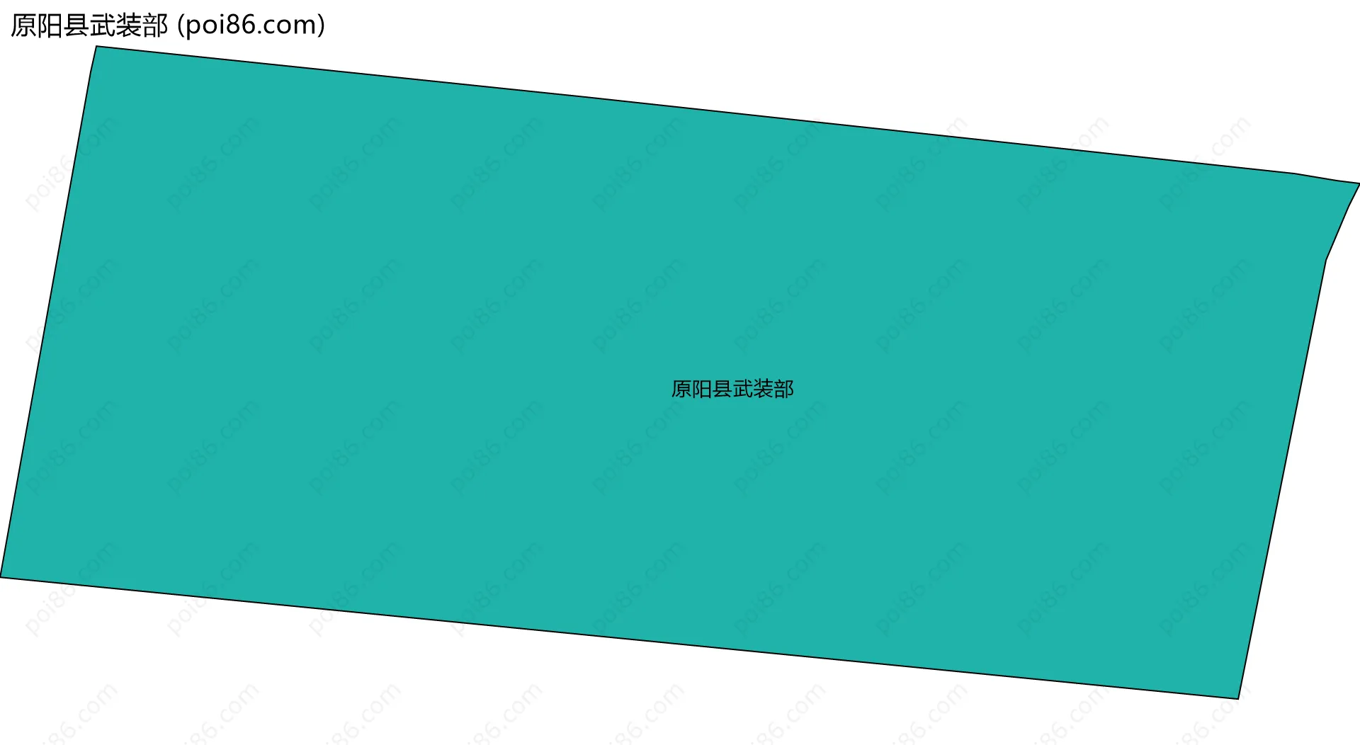 原阳县武装部边界地图