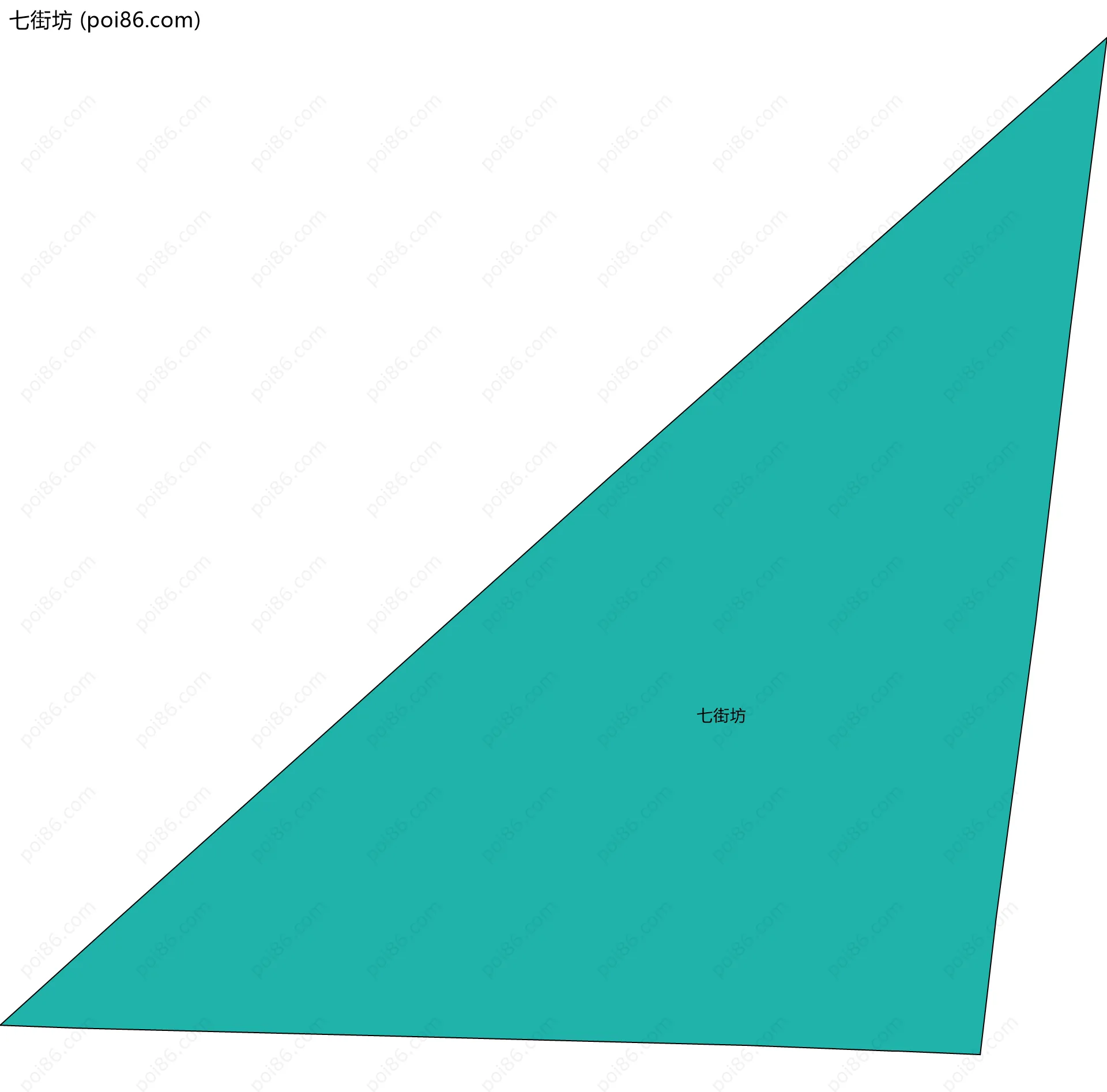 七街坊边界地图