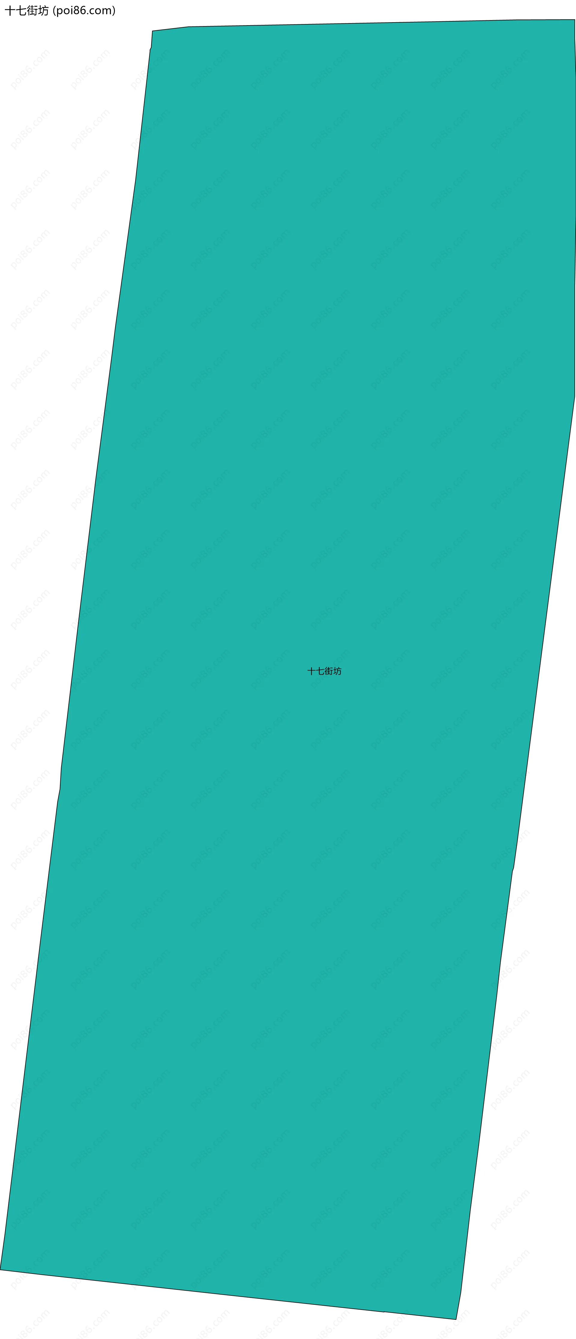 十七街坊边界地图