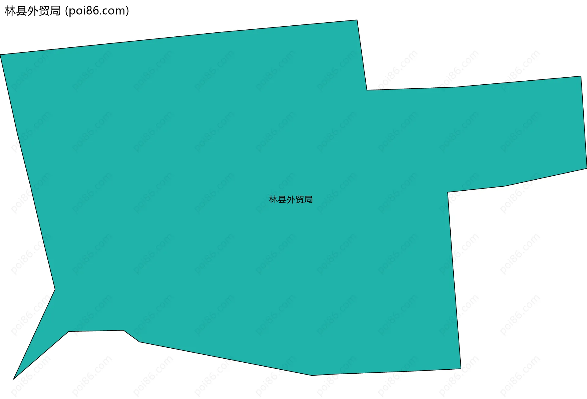 林县外贸局边界地图