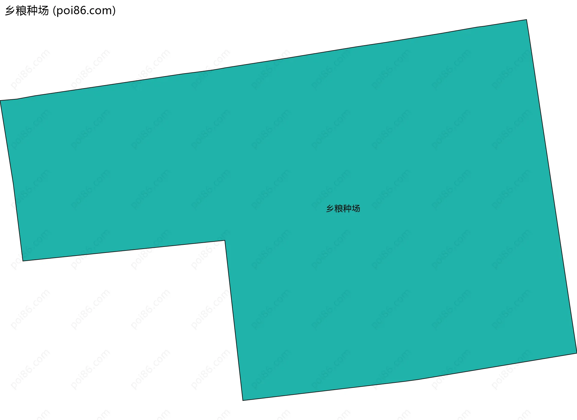 乡粮种场边界地图