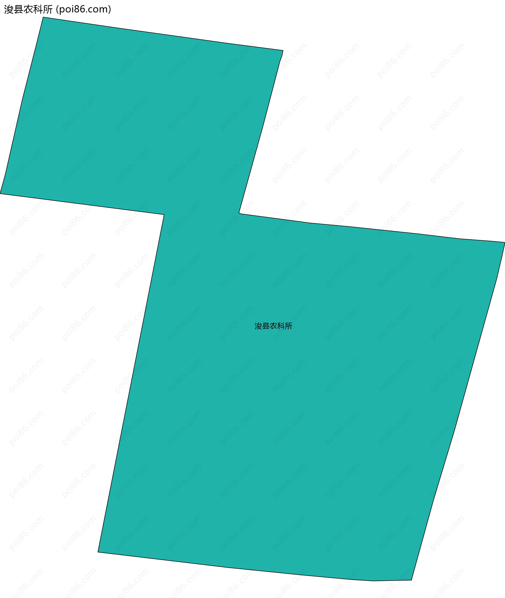 浚县农科所边界地图