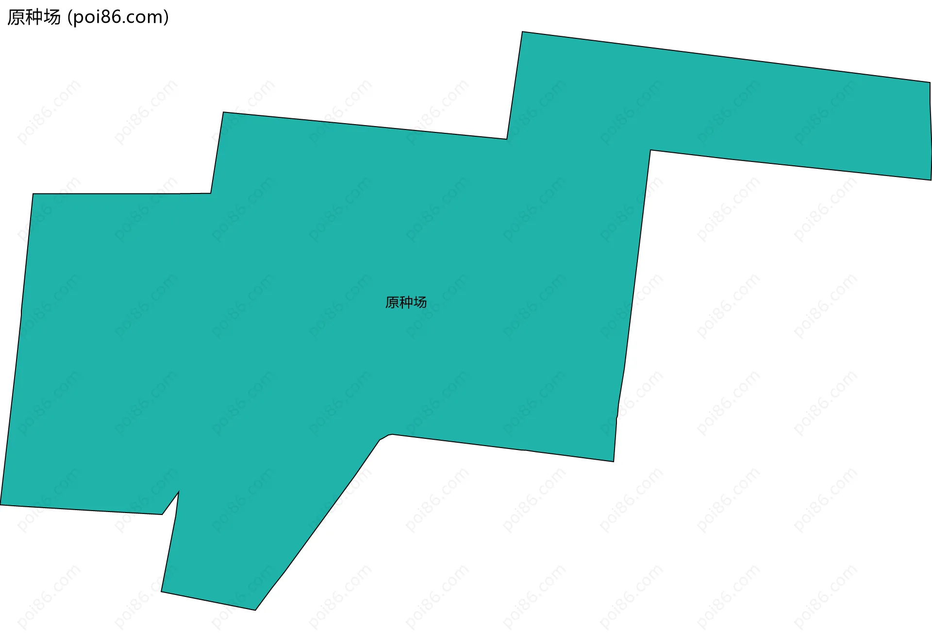 原种场边界地图