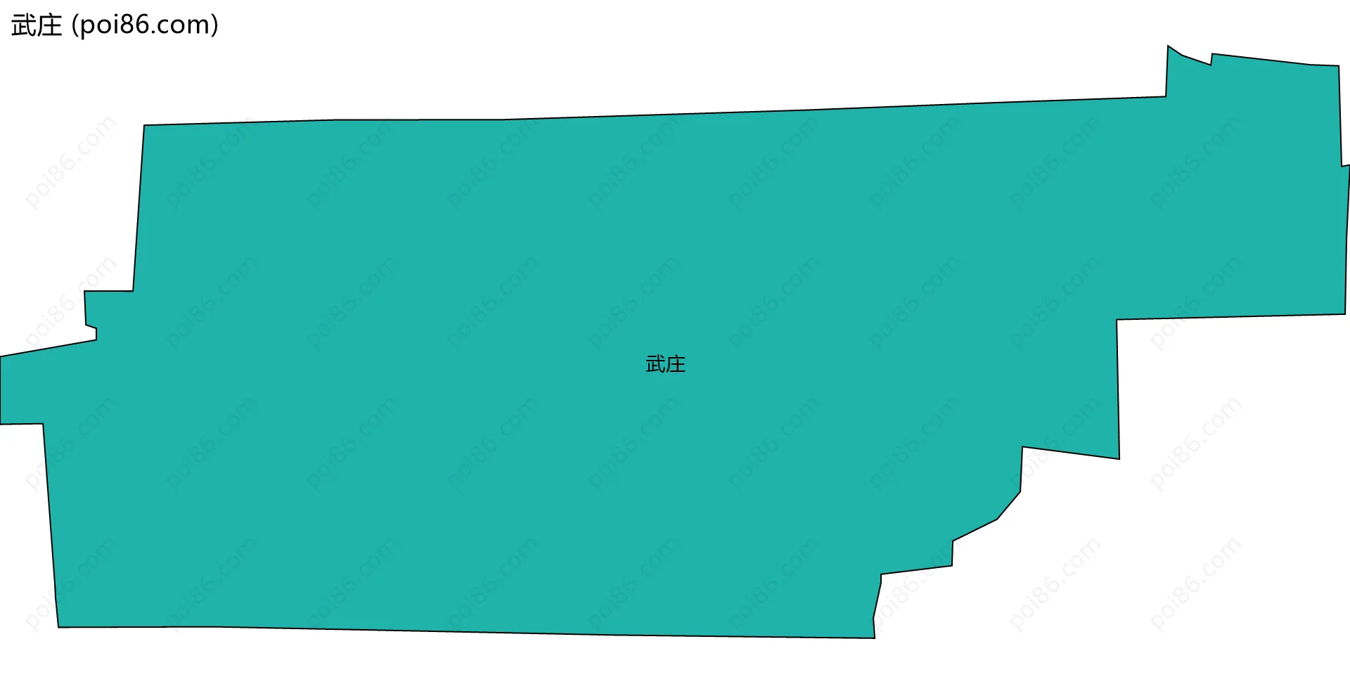 武庄边界地图