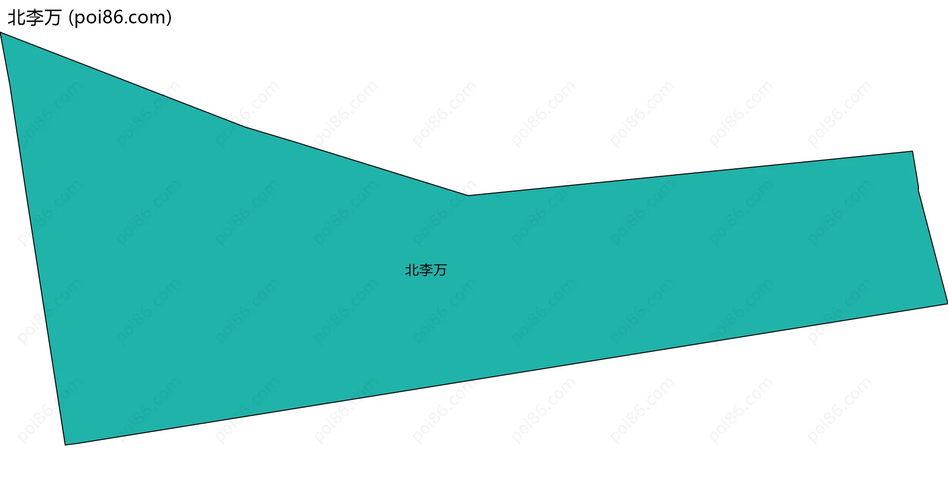 北李万边界地图