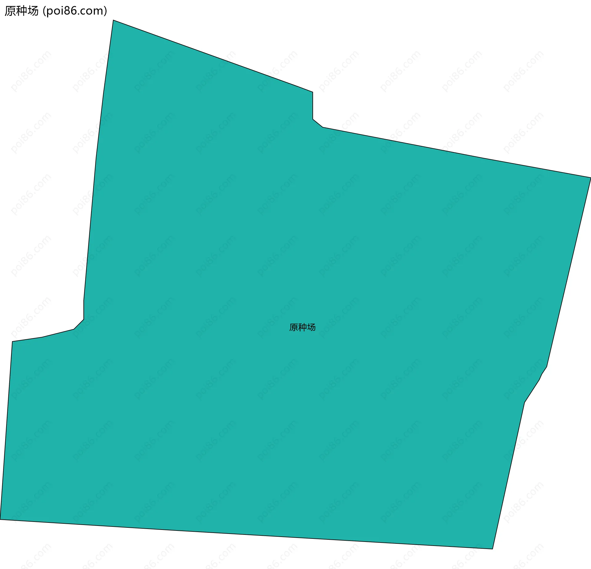 原种场边界地图