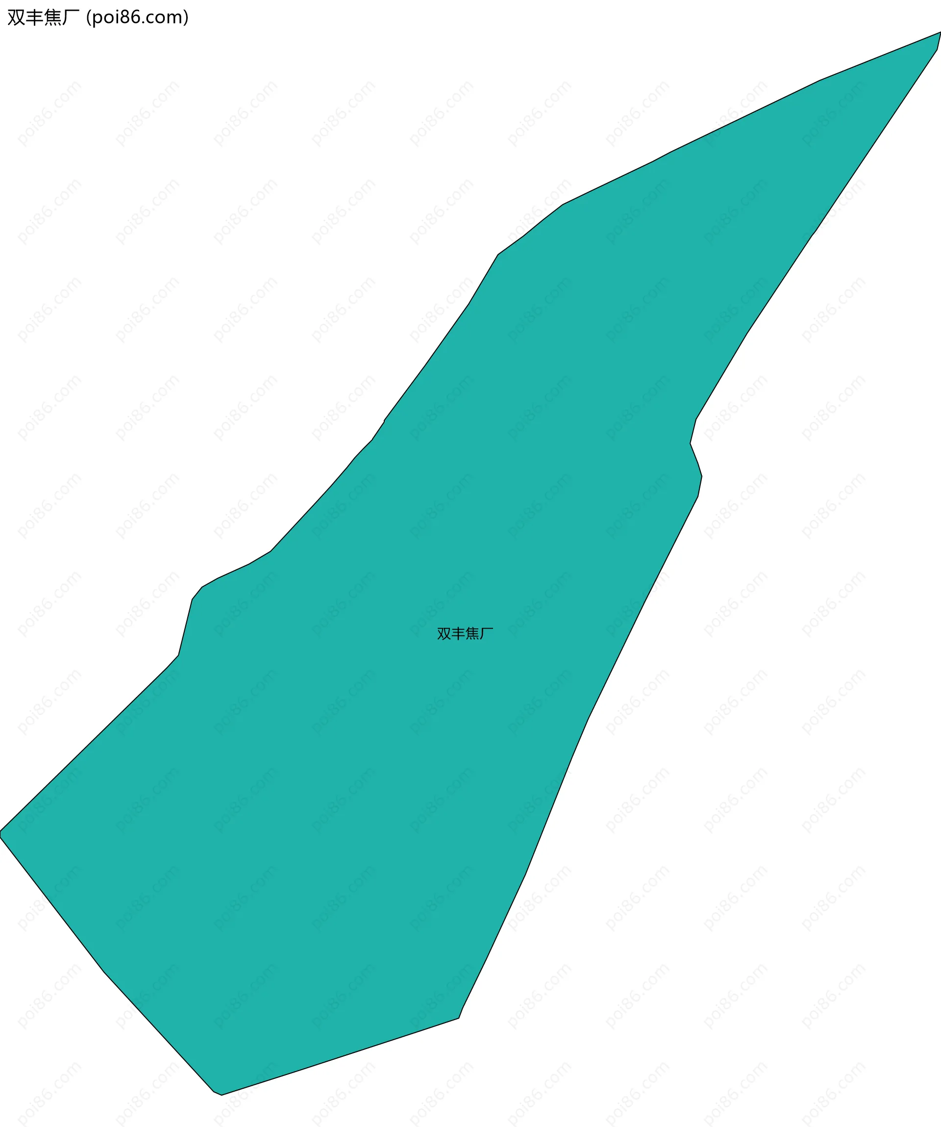 双丰焦厂边界地图