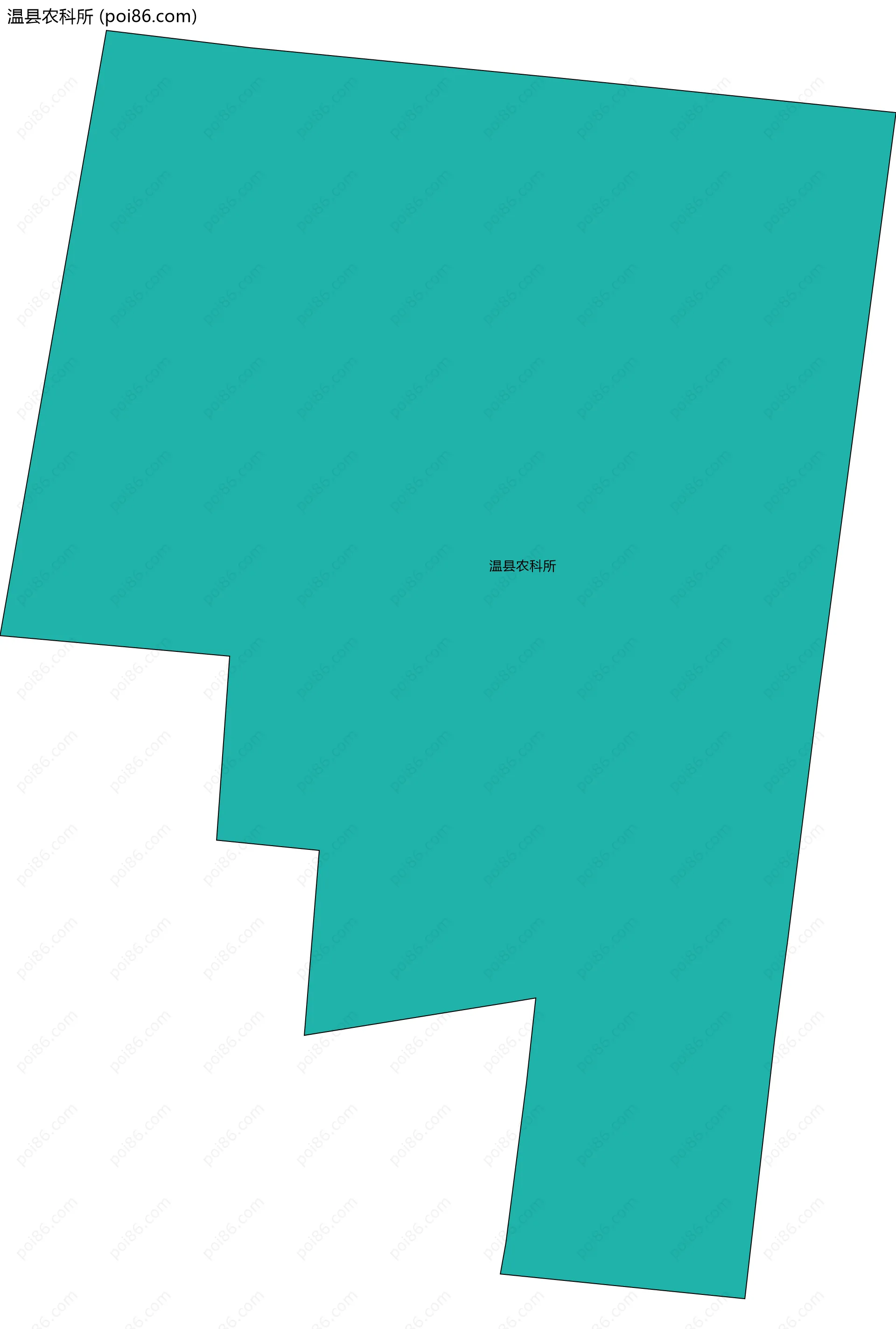 温县农科所边界地图