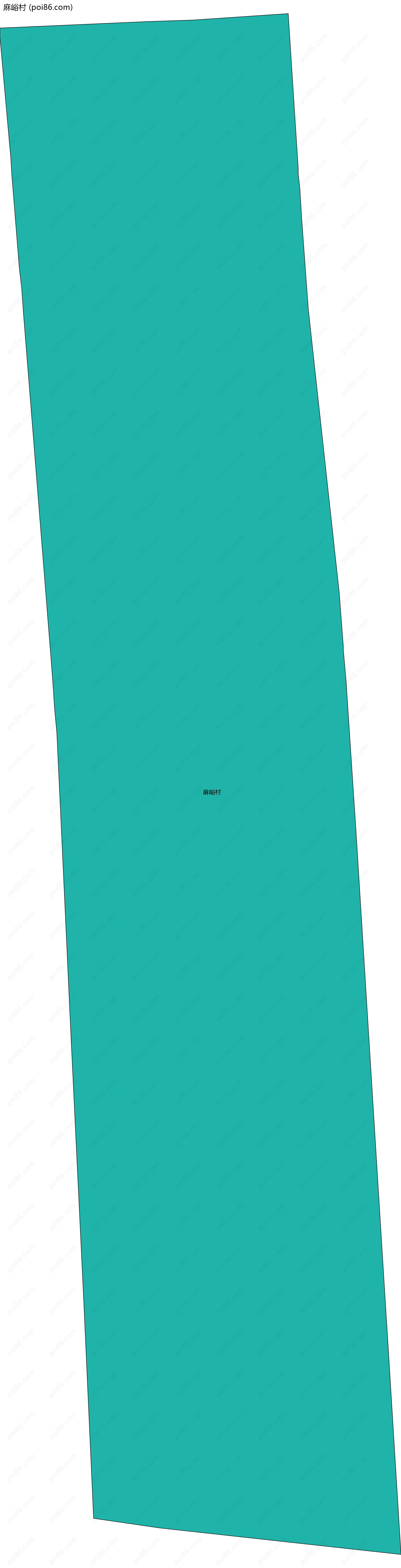 麻峪村边界地图