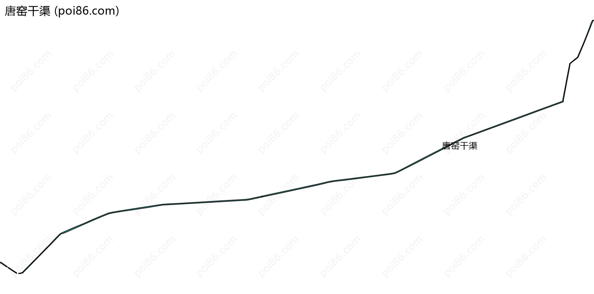 唐窑干渠边界地图