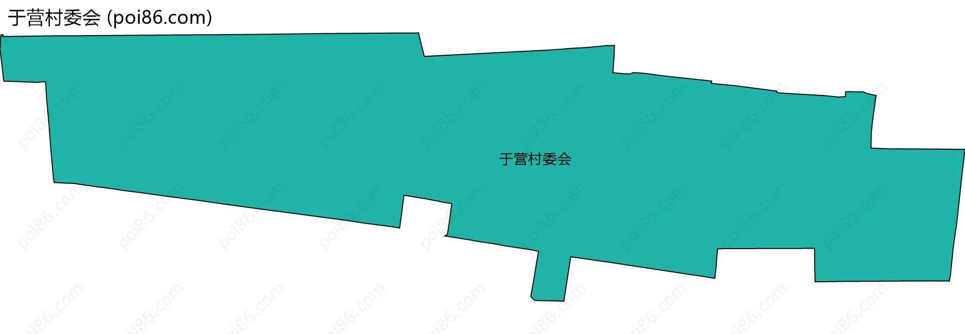 于营村委会边界地图