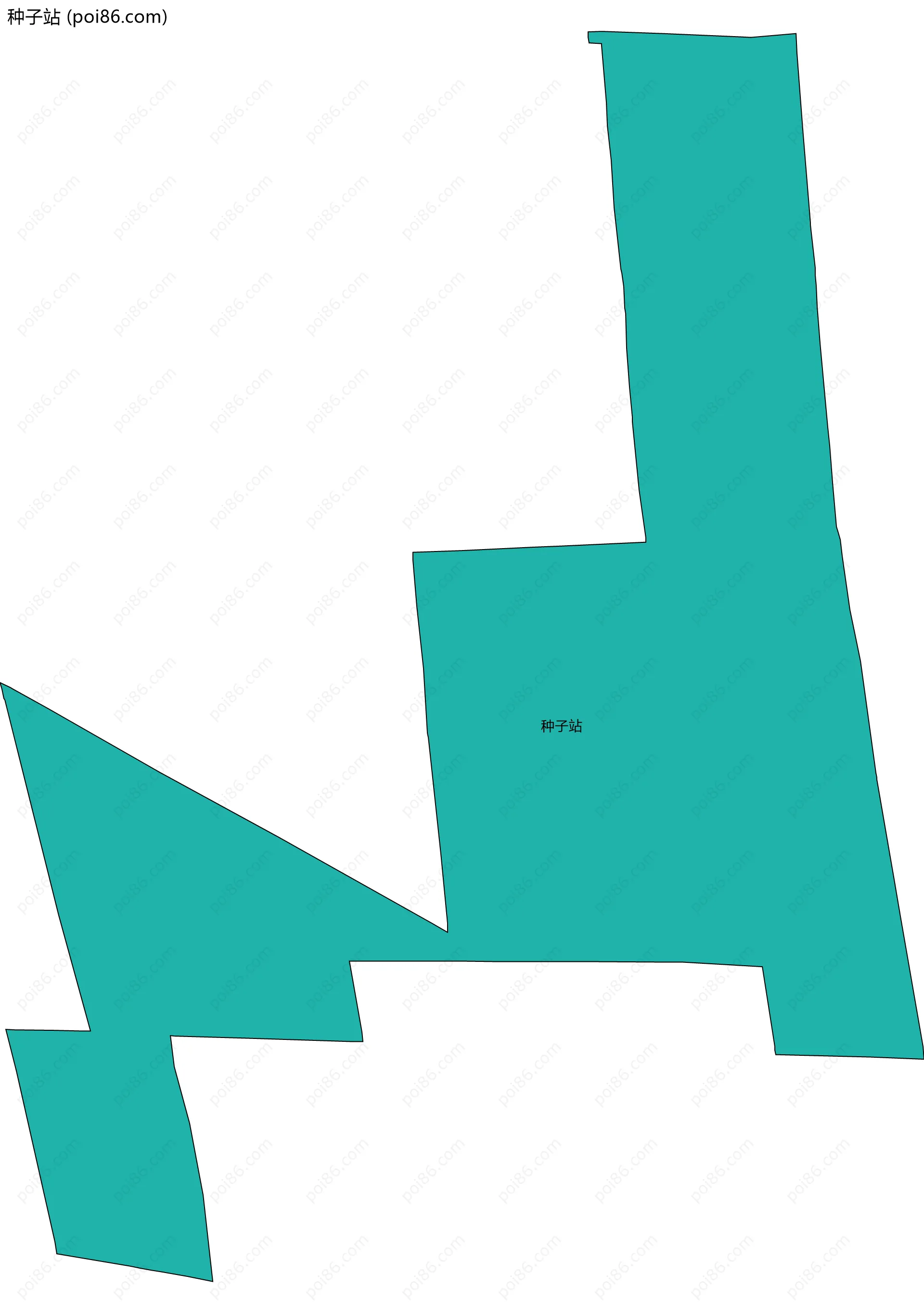 种子站边界地图