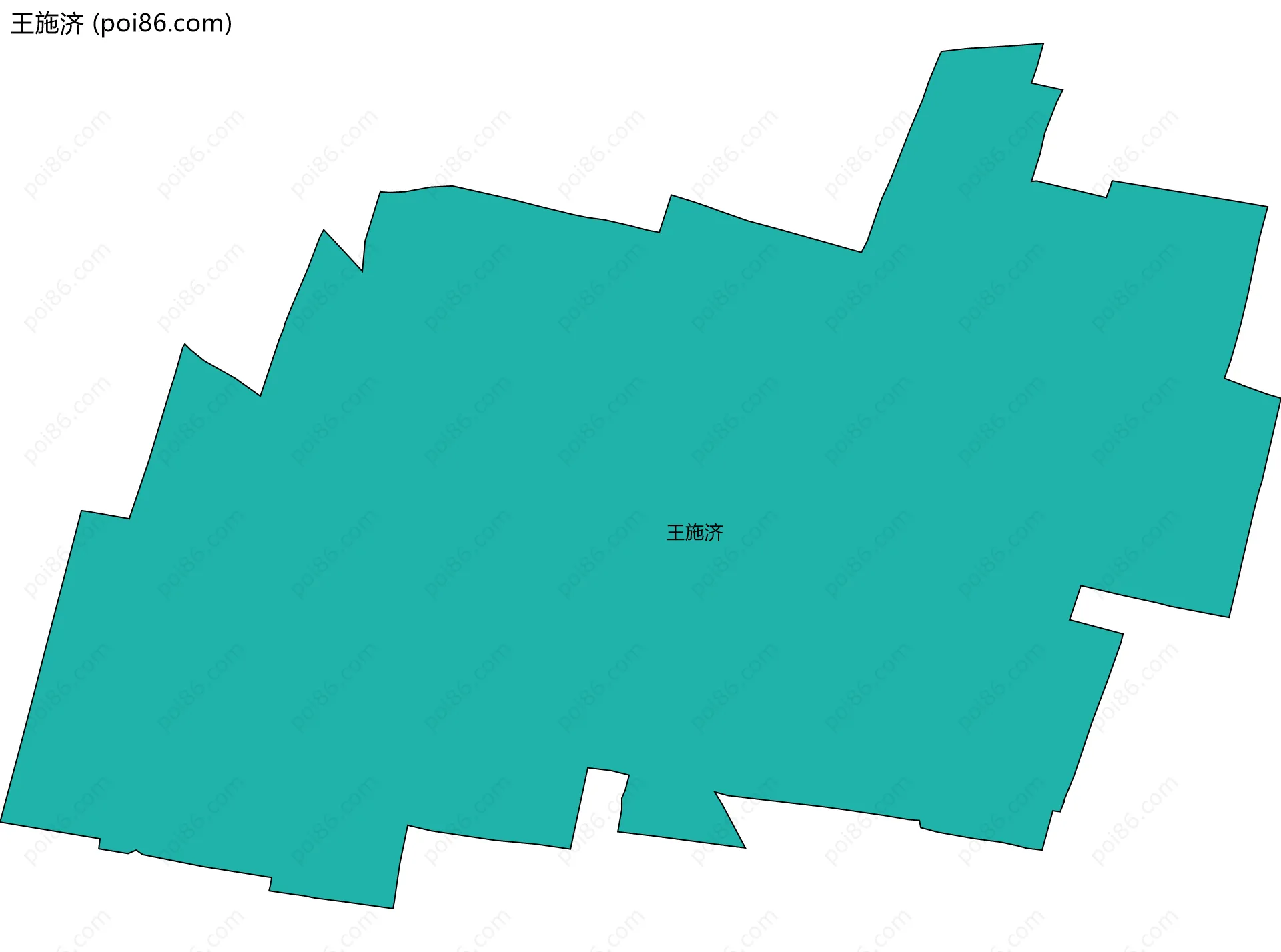 王施济边界地图
