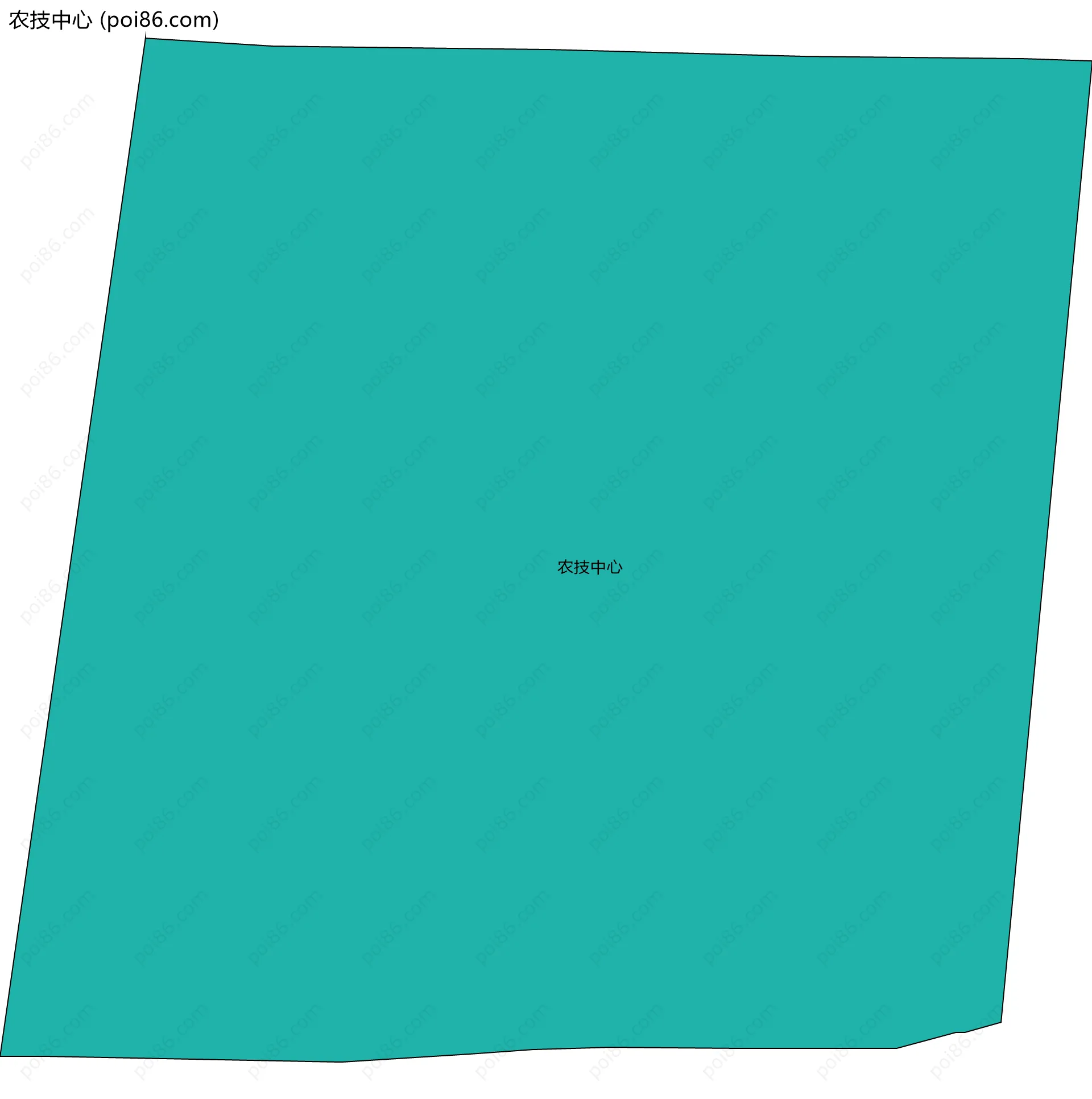 农技中心边界地图