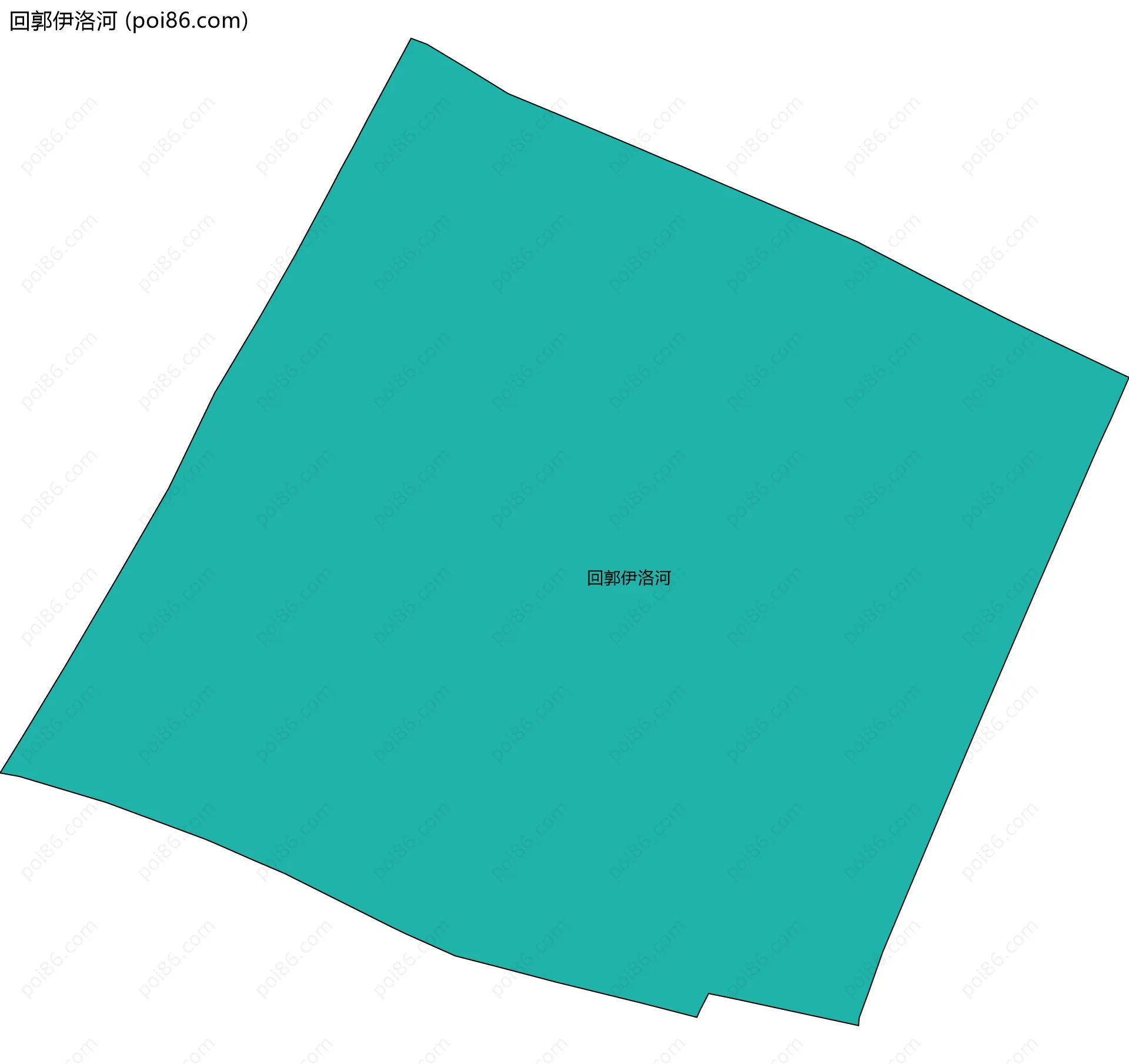 回郭伊洛河边界地图