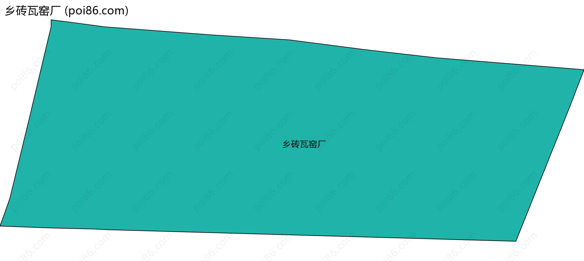 乡砖瓦窑厂边界地图