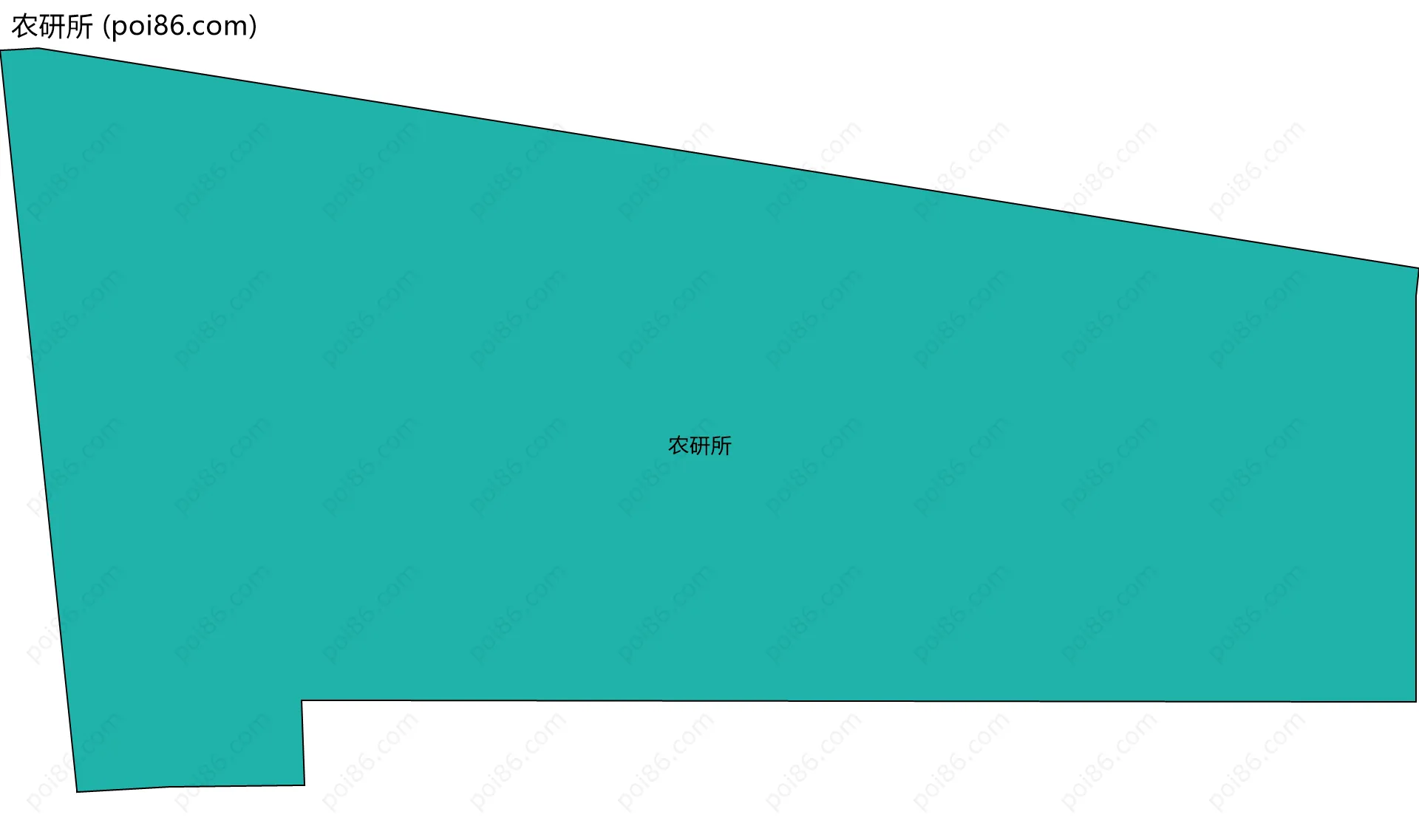 农研所边界地图