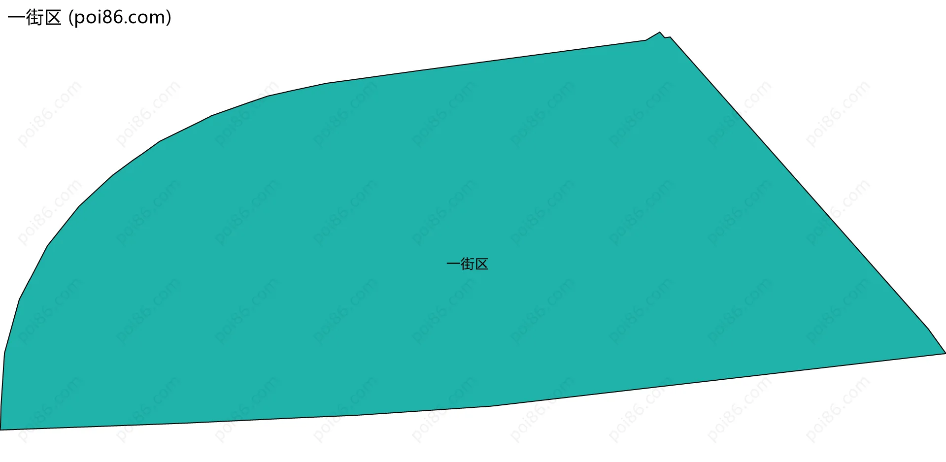 一街区边界地图