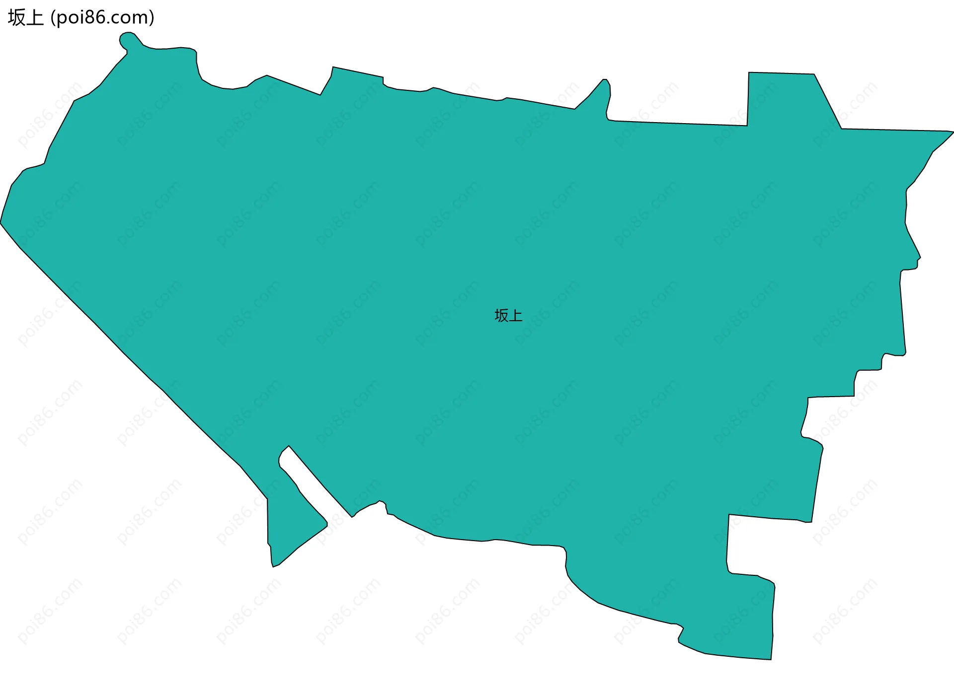 坂上边界地图
