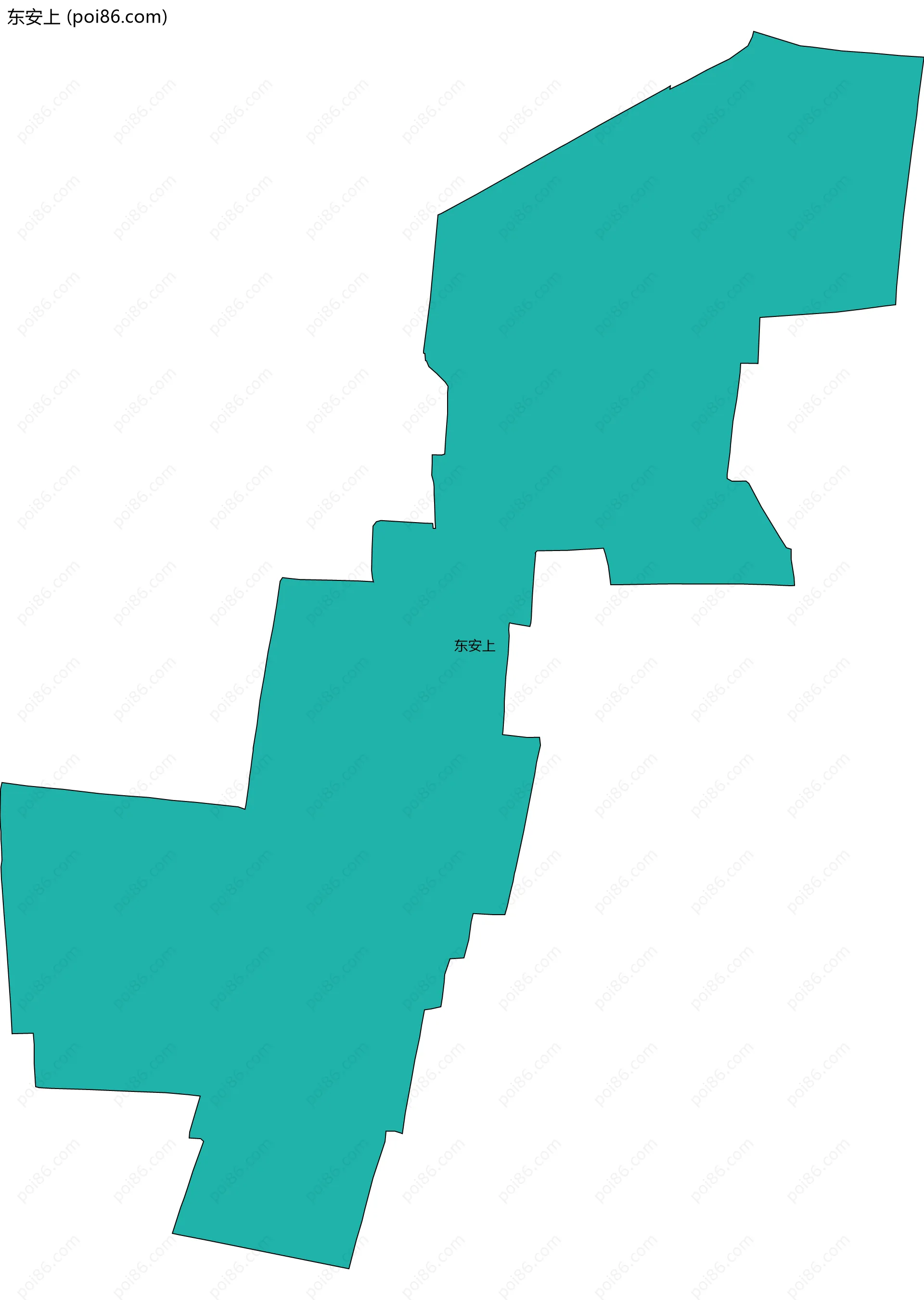 东安上边界地图