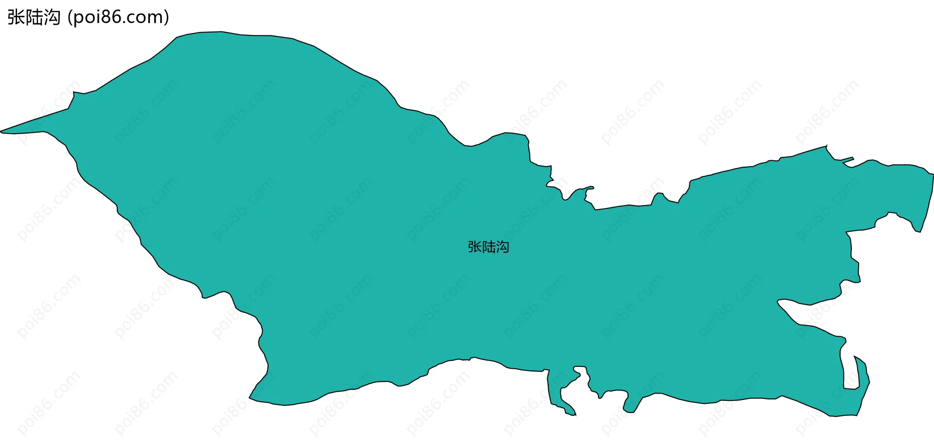 张陆沟边界地图