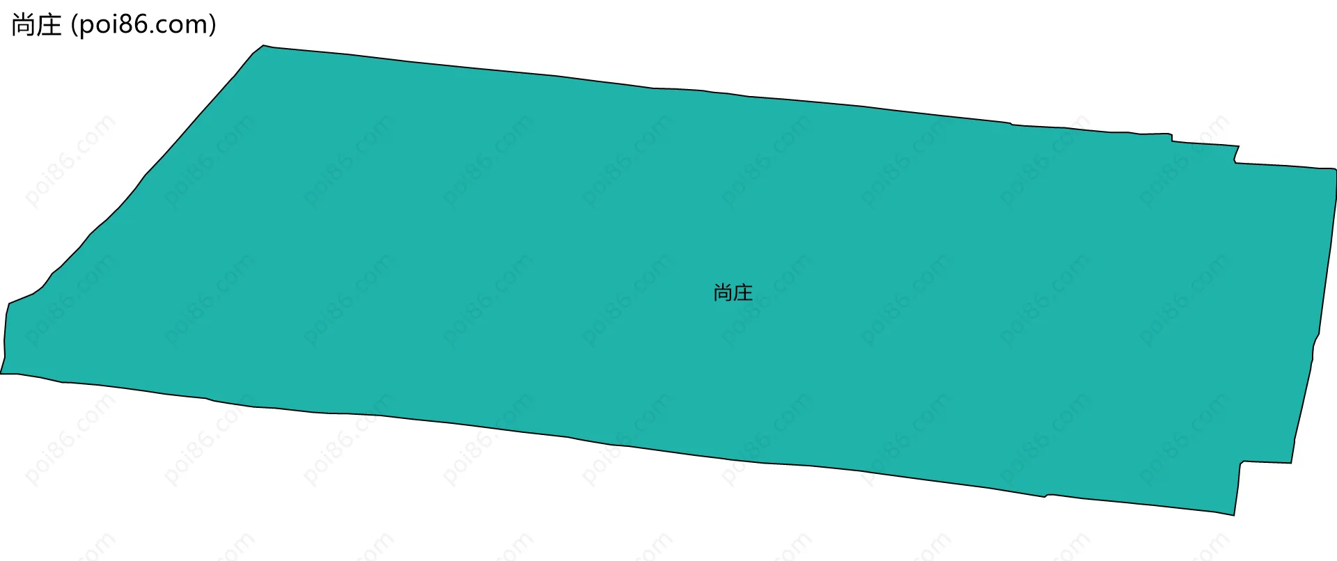 尚庄边界地图