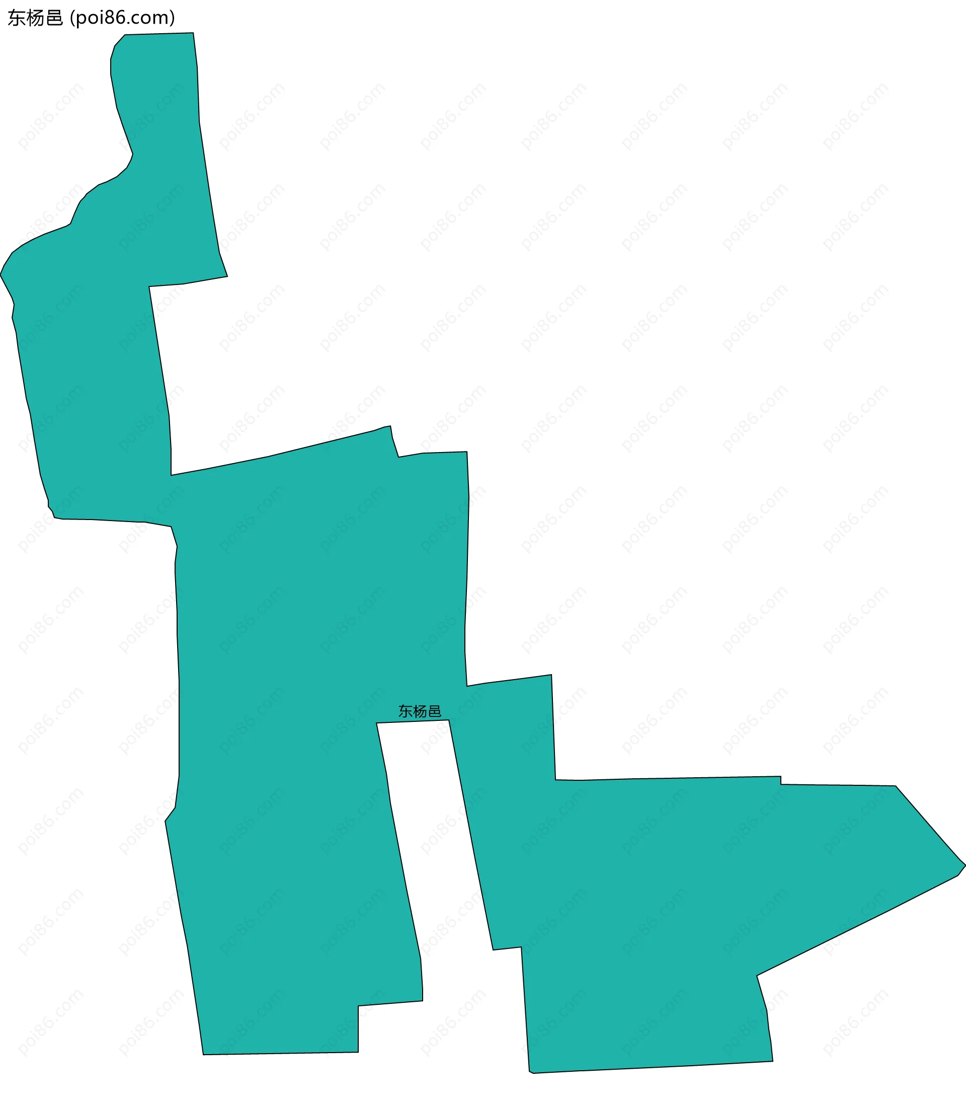 东杨邑边界地图