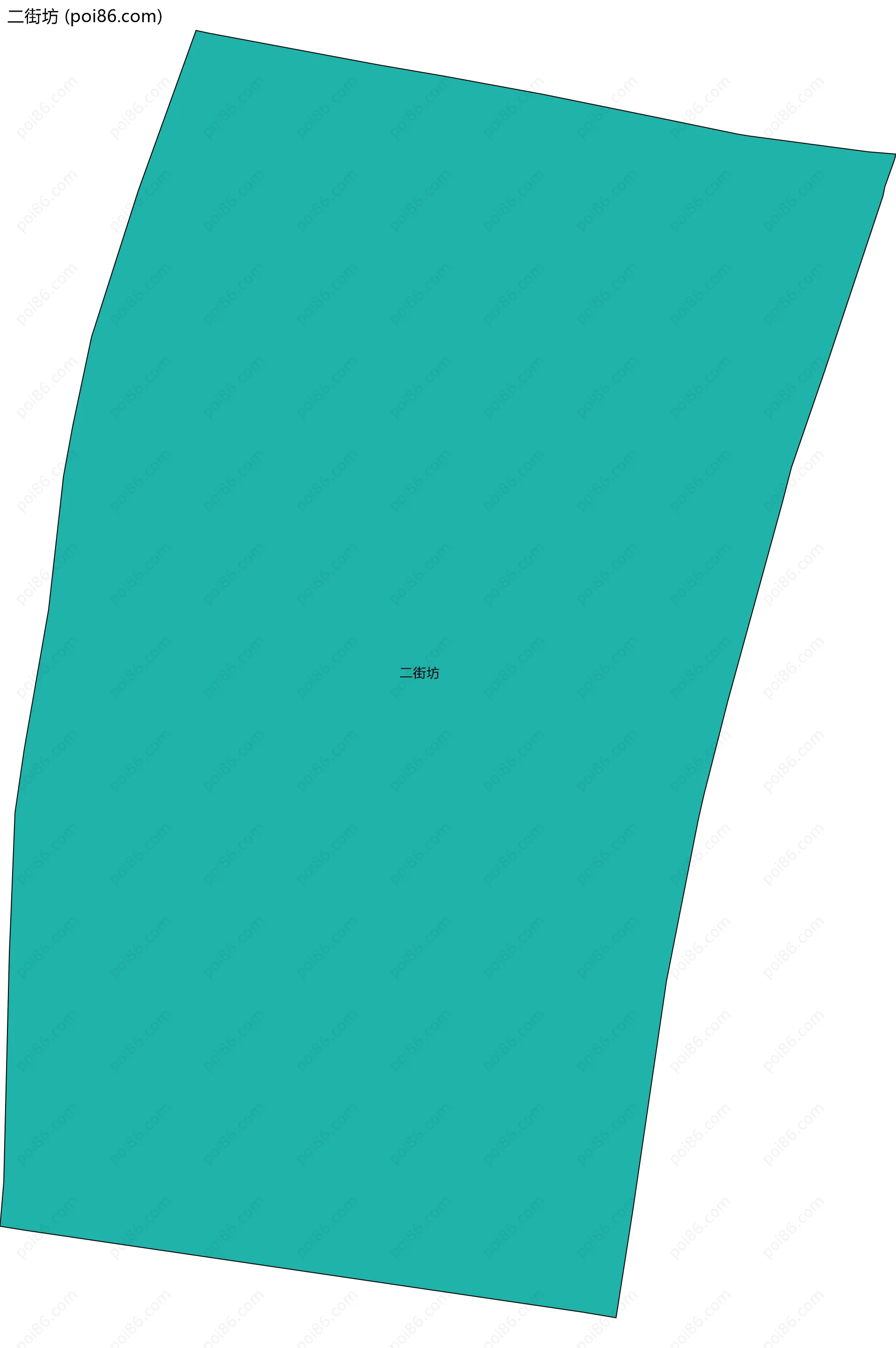 二街坊边界地图