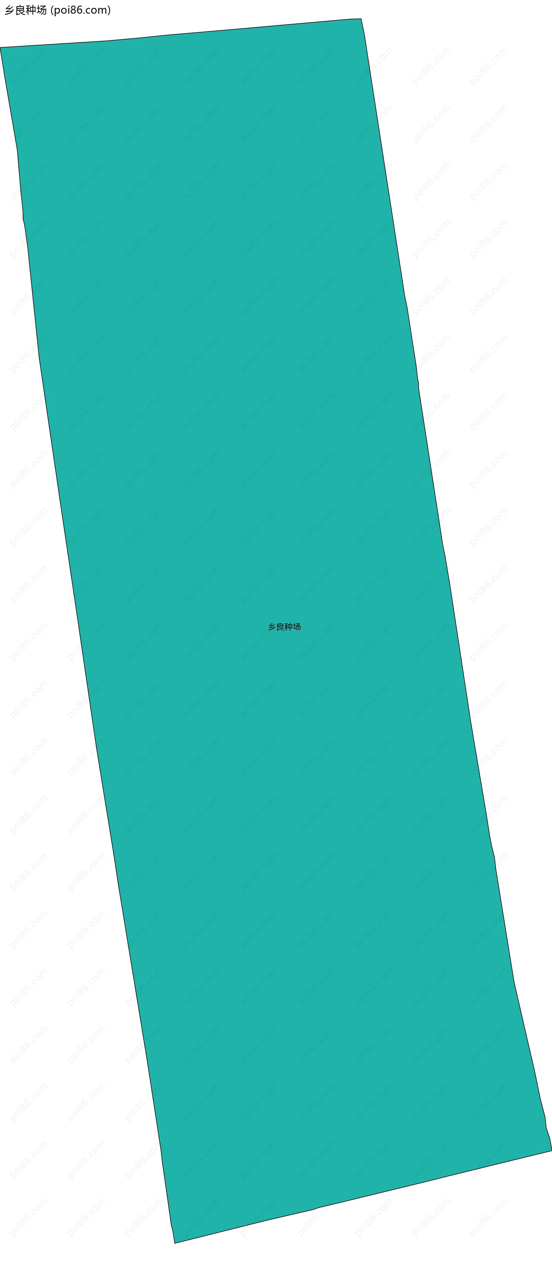 乡良种场边界地图