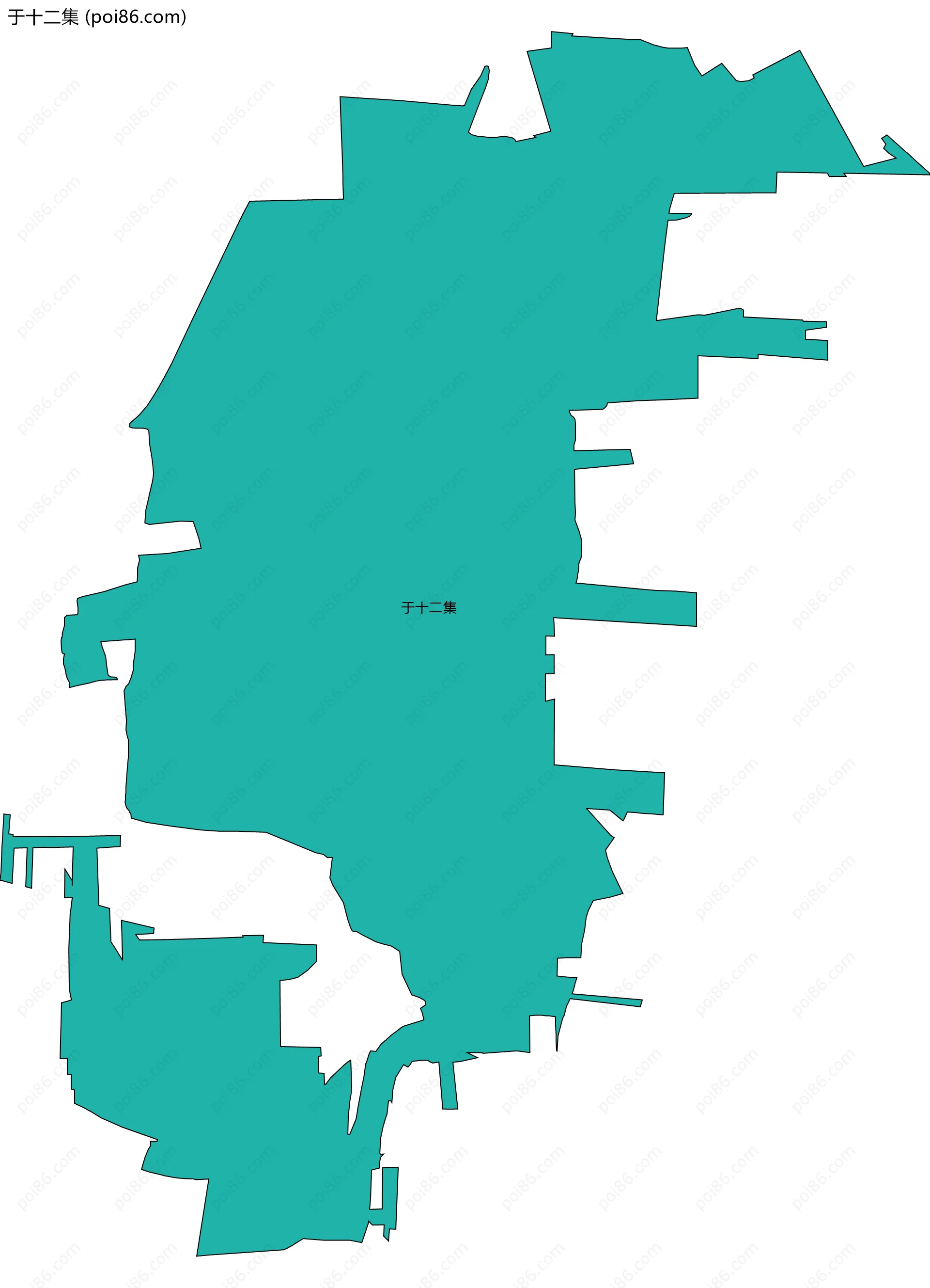 于十二集边界地图