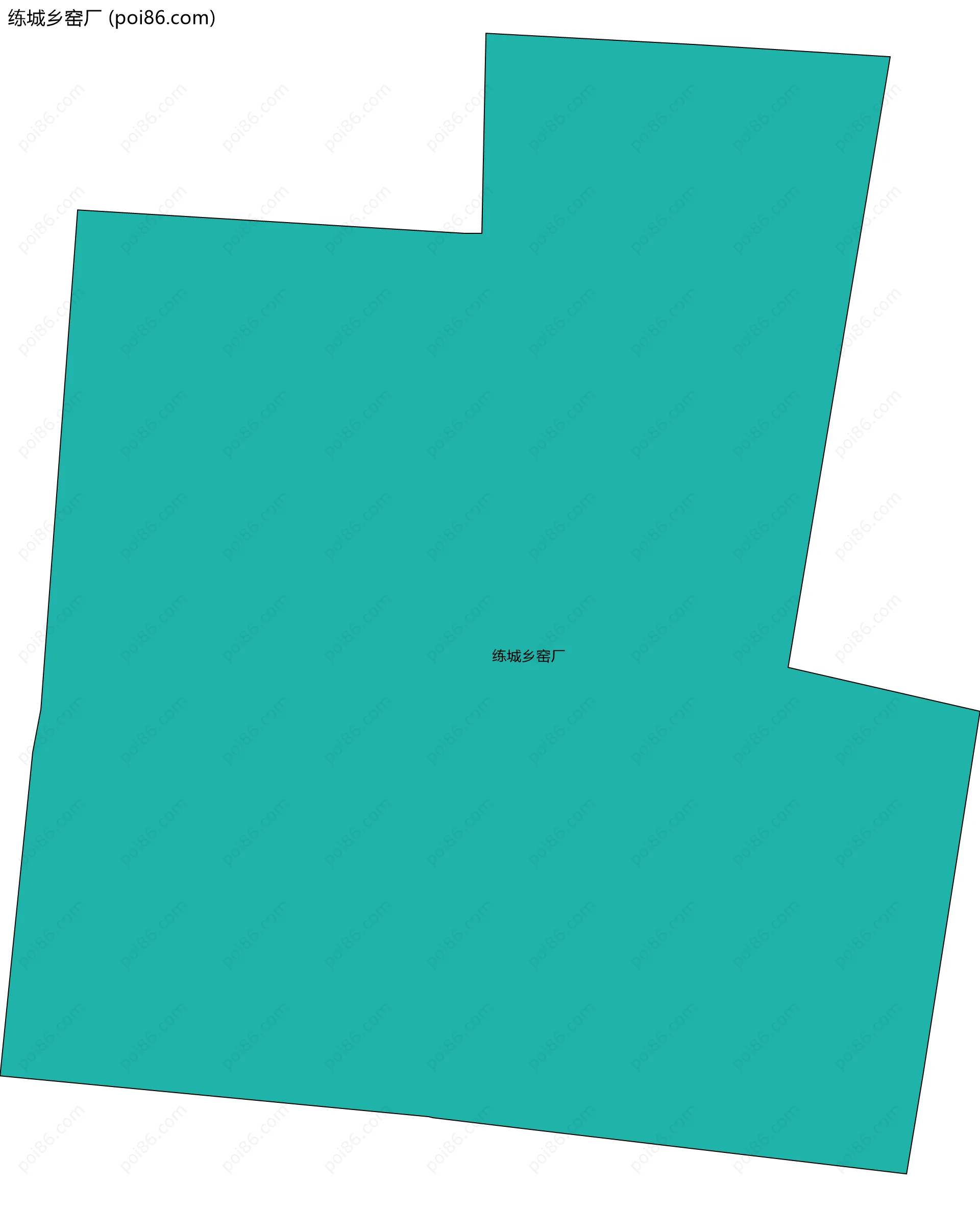 练城乡窑厂边界地图