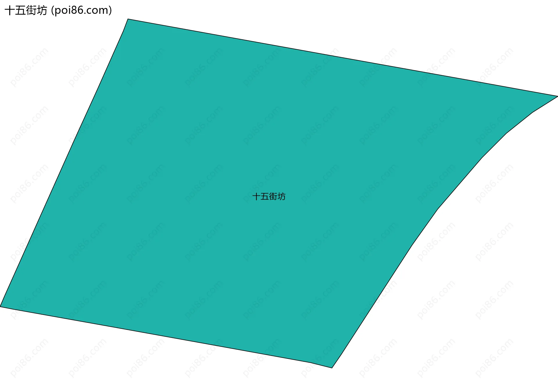 十五街坊边界地图