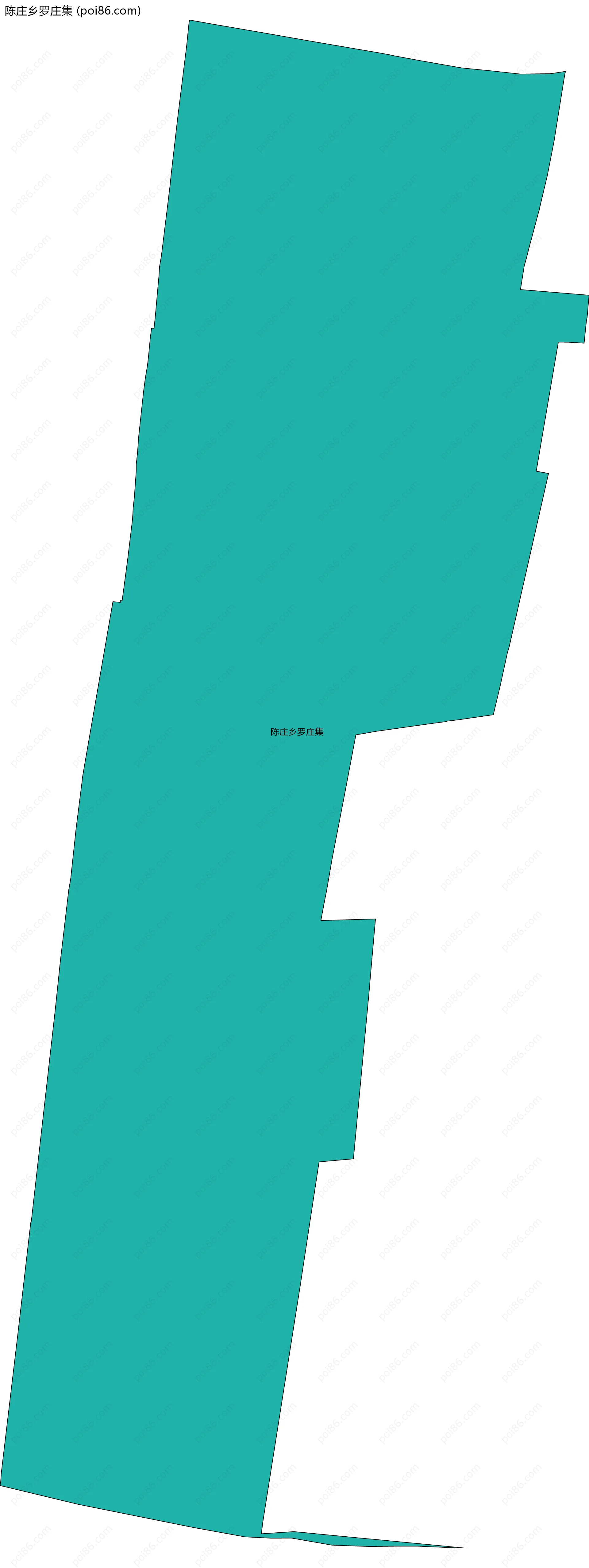 陈庄乡罗庄集边界地图