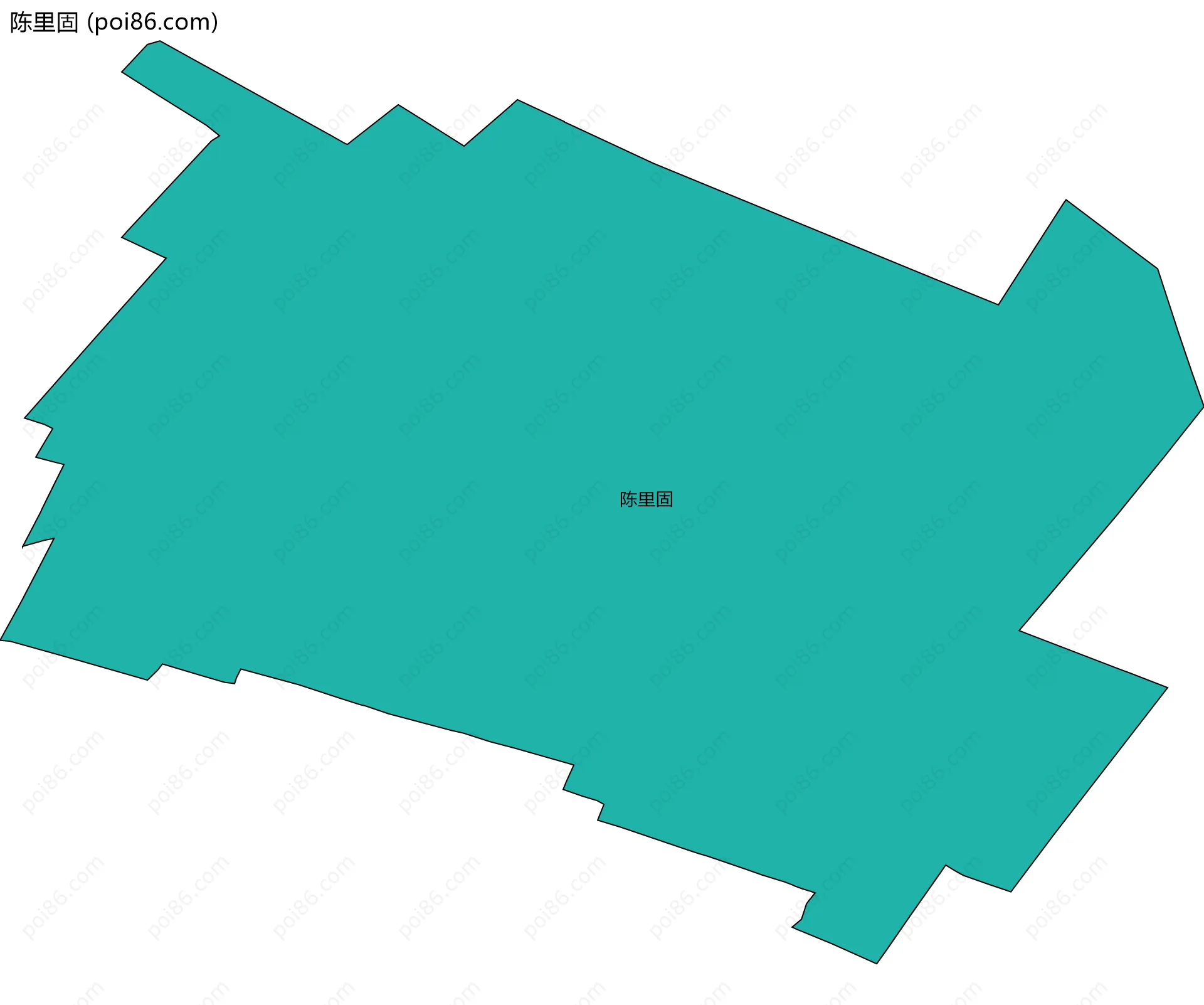 陈里固边界地图