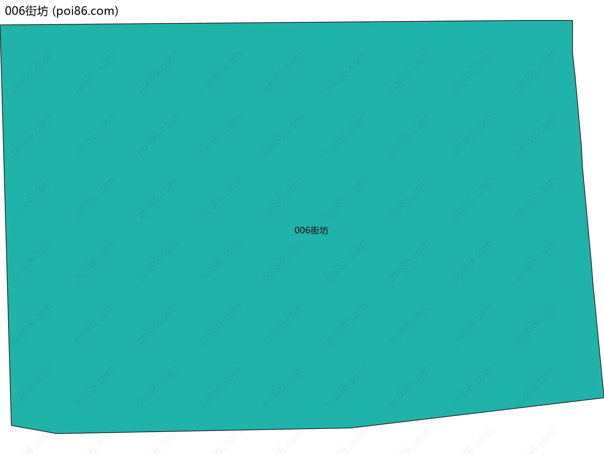006街坊边界地图