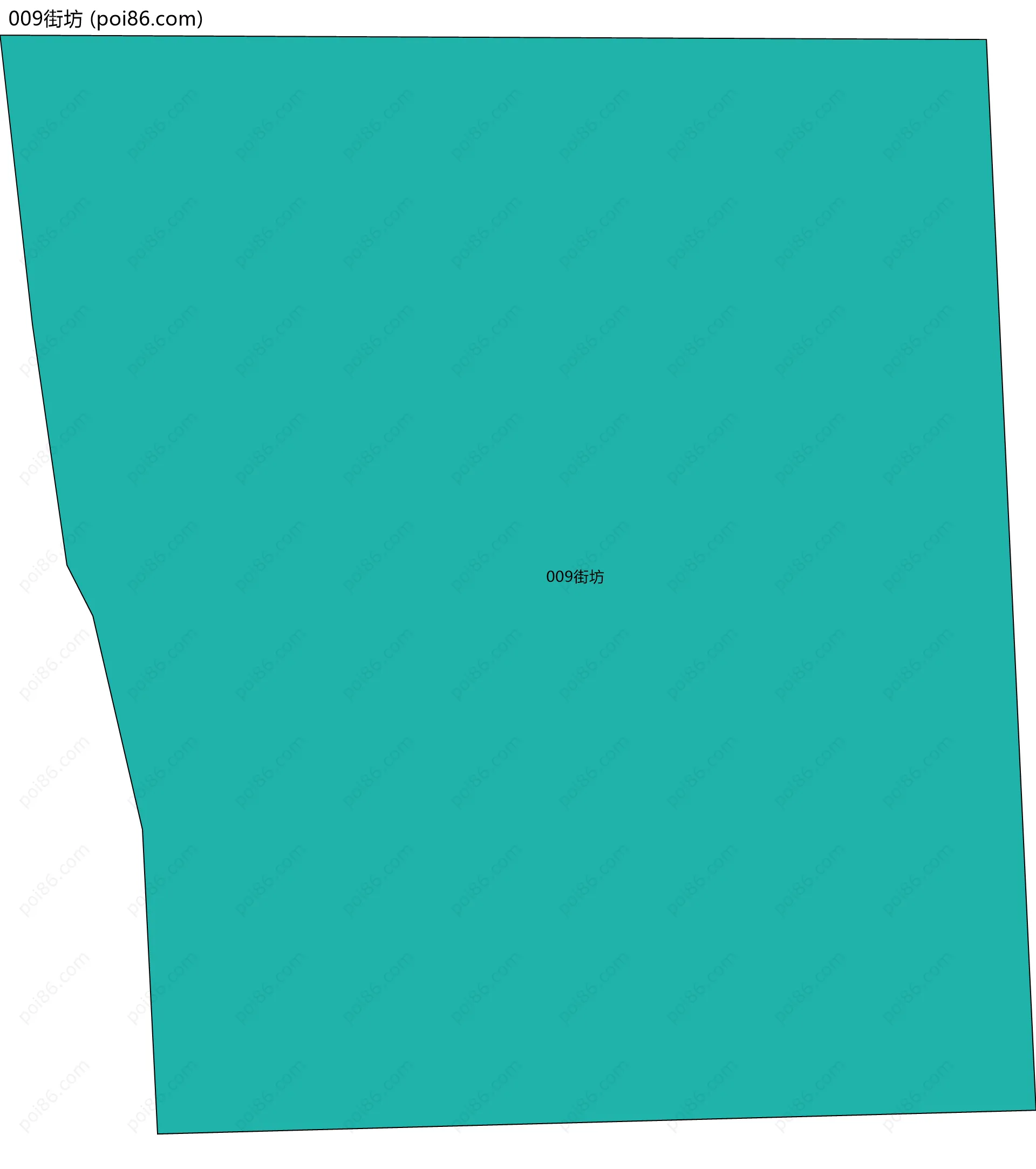 009街坊边界地图