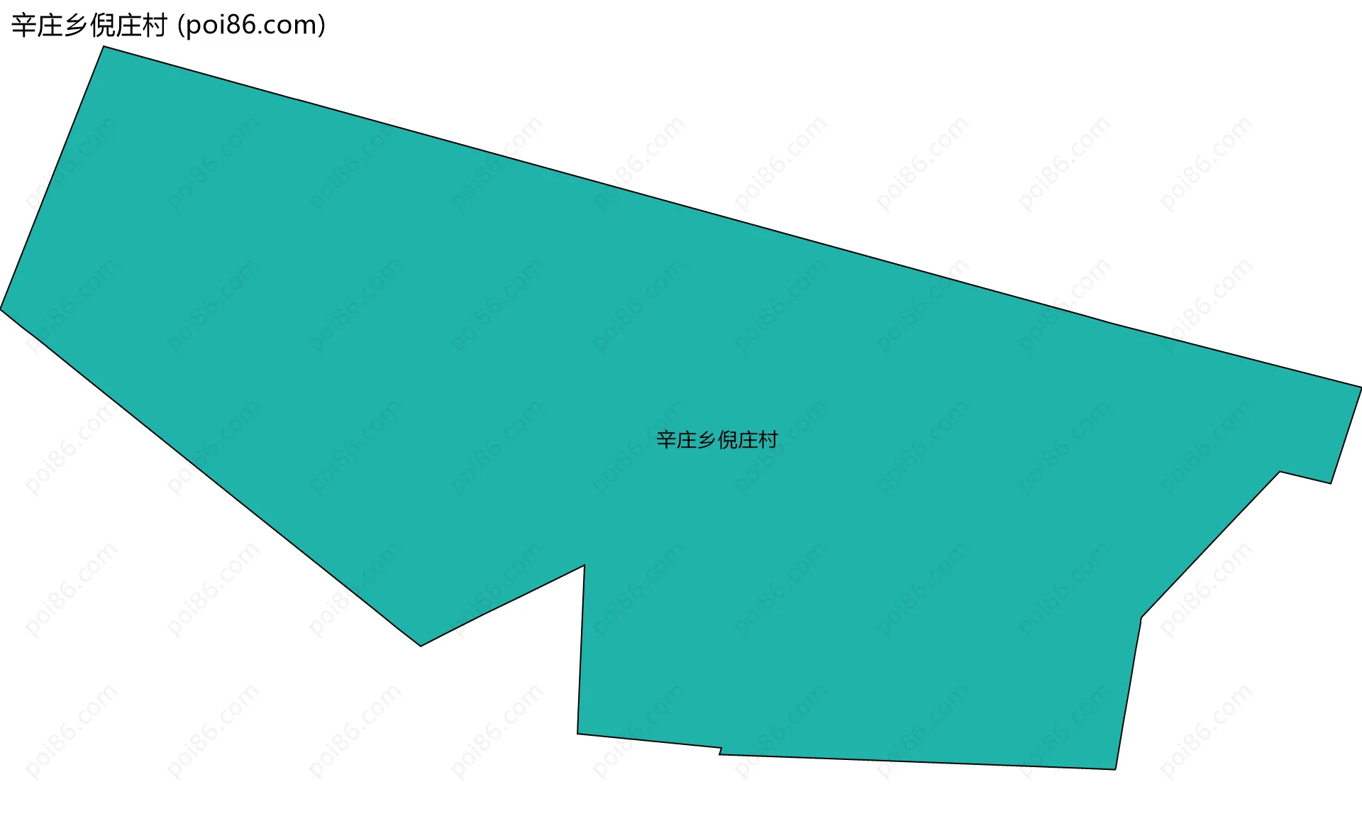 辛庄乡倪庄村边界地图