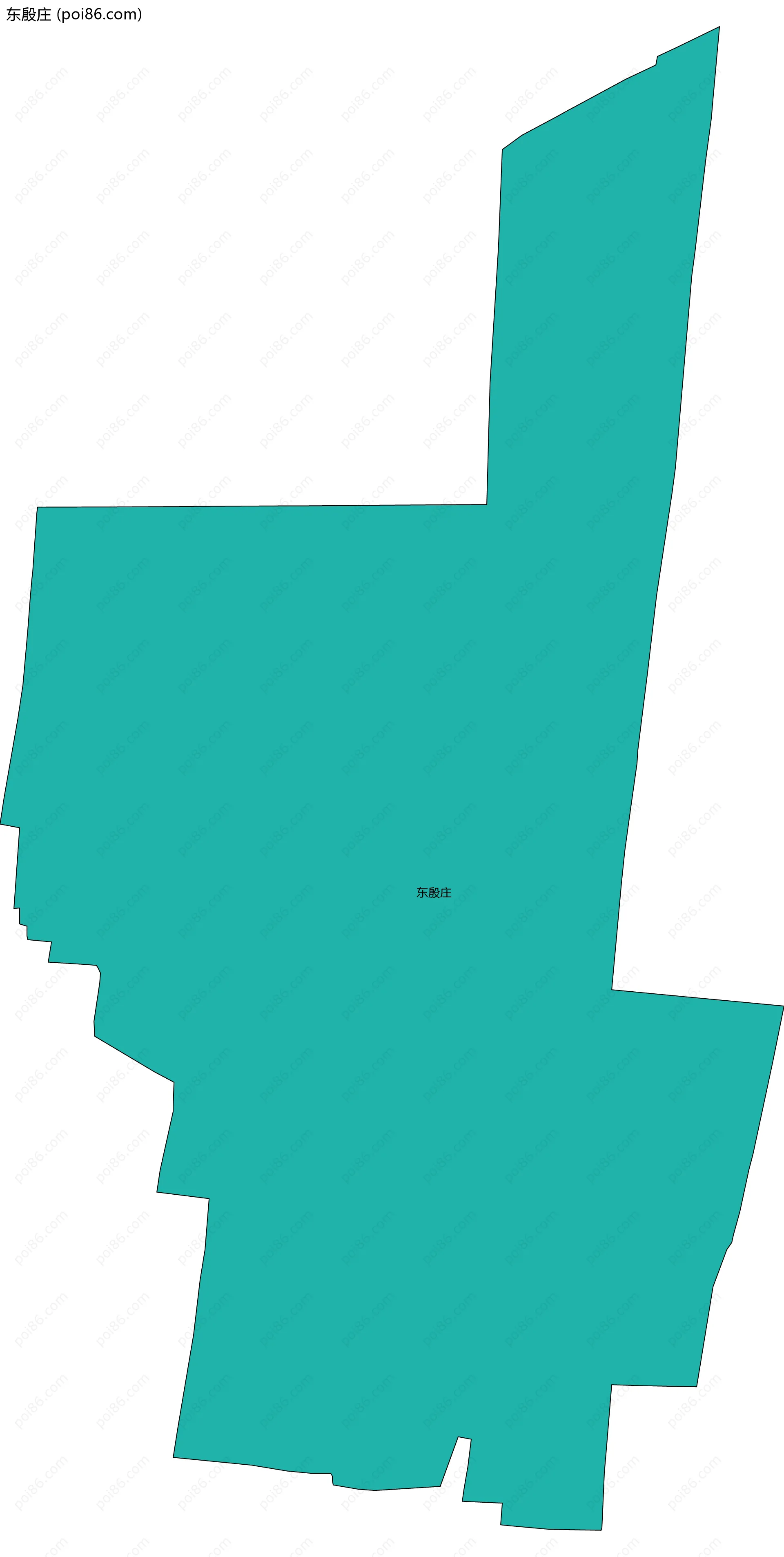 东殷庄边界地图